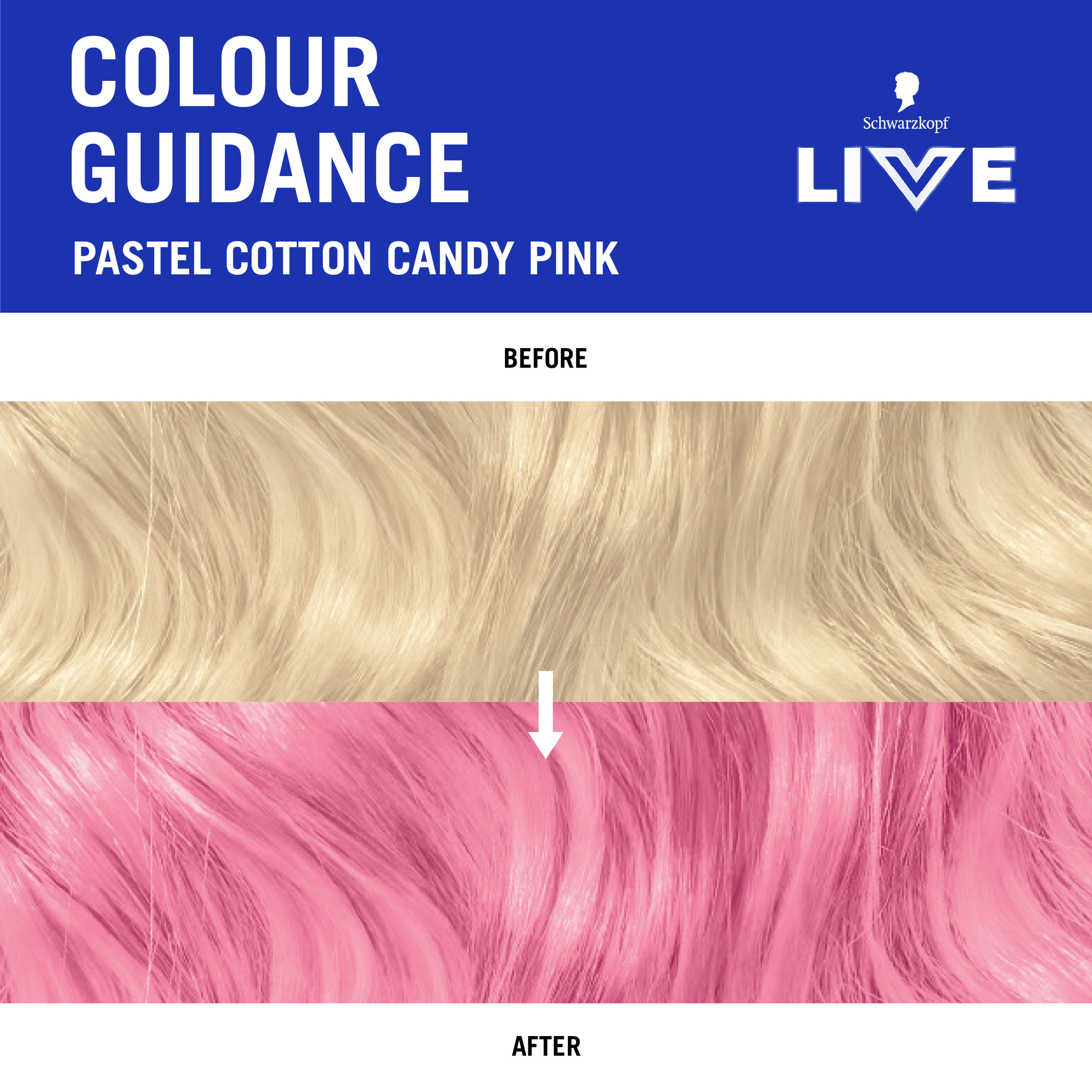 Schwarzkopf Live Colour Pastels Cotton Candy Pink 75ml - Image 6