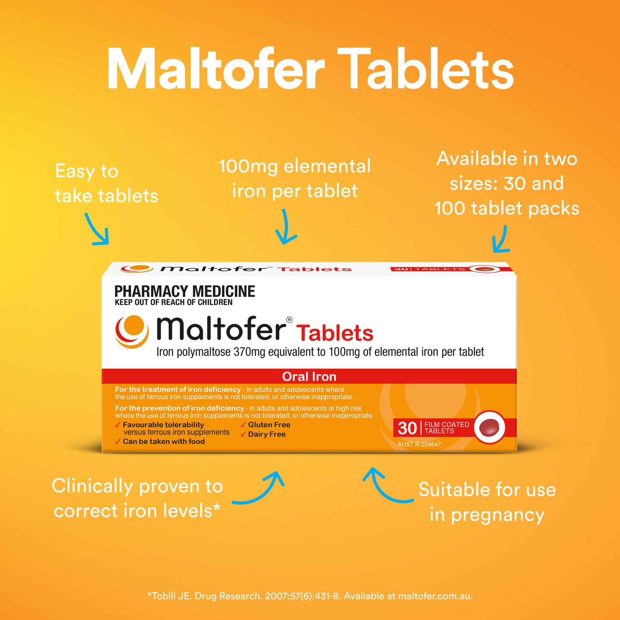 Maltofer 100 tablets - Image 5