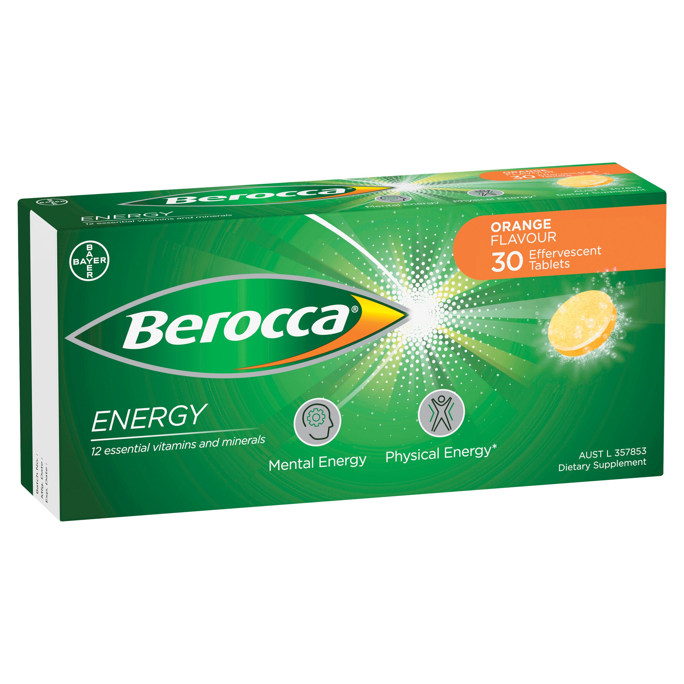 Berocca Energy Orange 30 tablets - Image 15