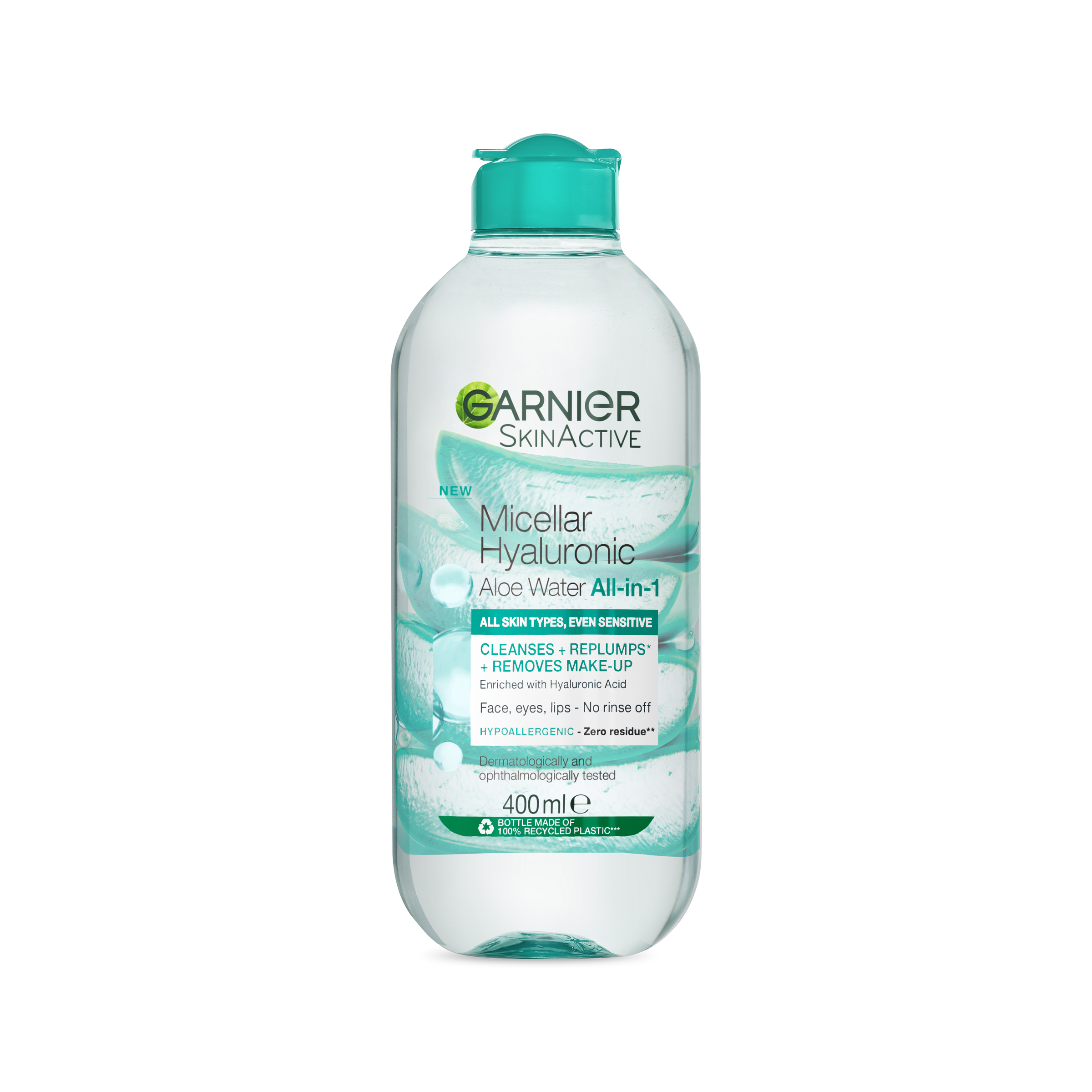 Garnier Hyaluronic Aloe Micellar Water 400ml - Image 1