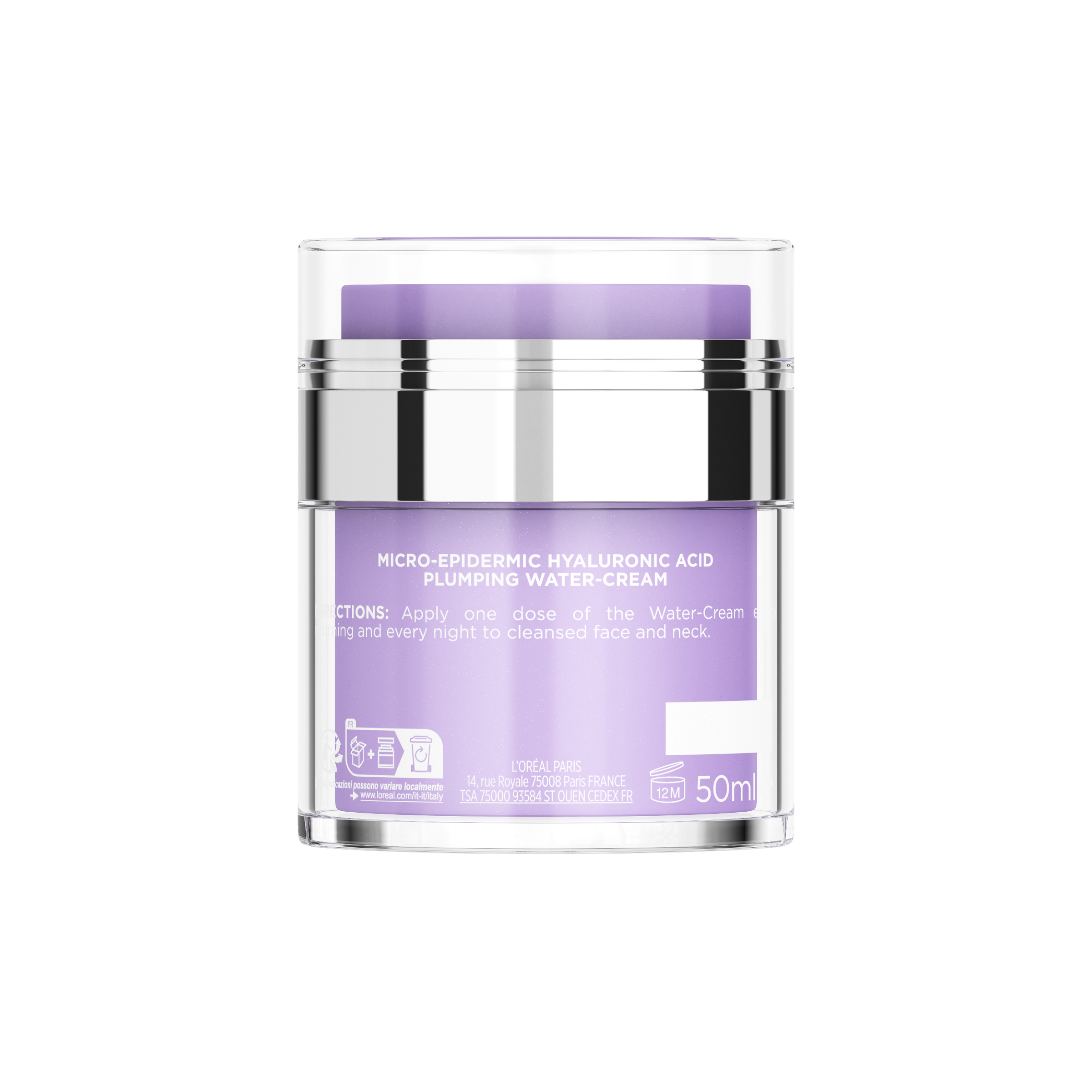 L'Oreal Paris Revitalift Filler Plumping Water Cream 50ml - Image 2