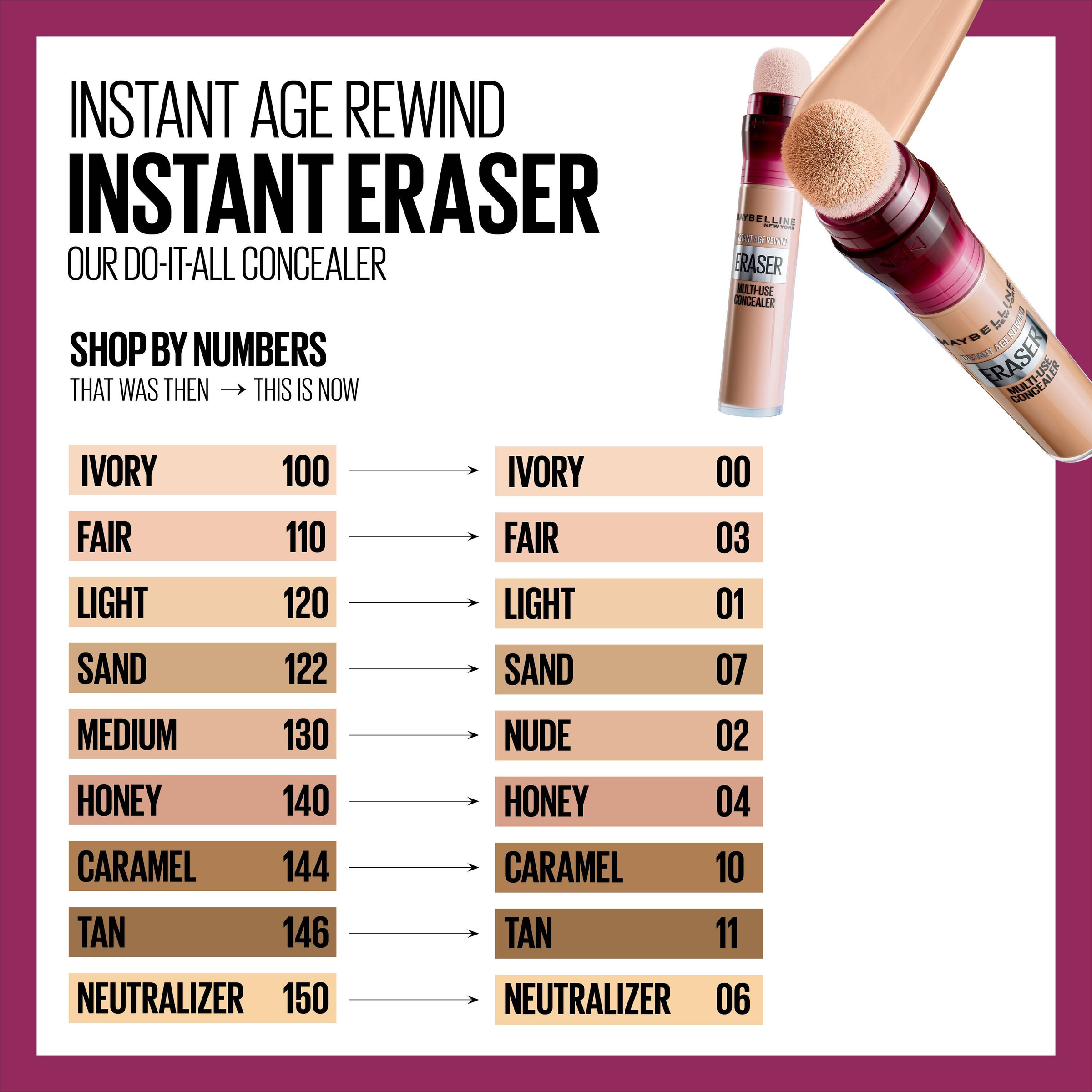 Maybelline Instant Age Rewind Eye Eraser Concealer 3 Fair 1 each - Image 6