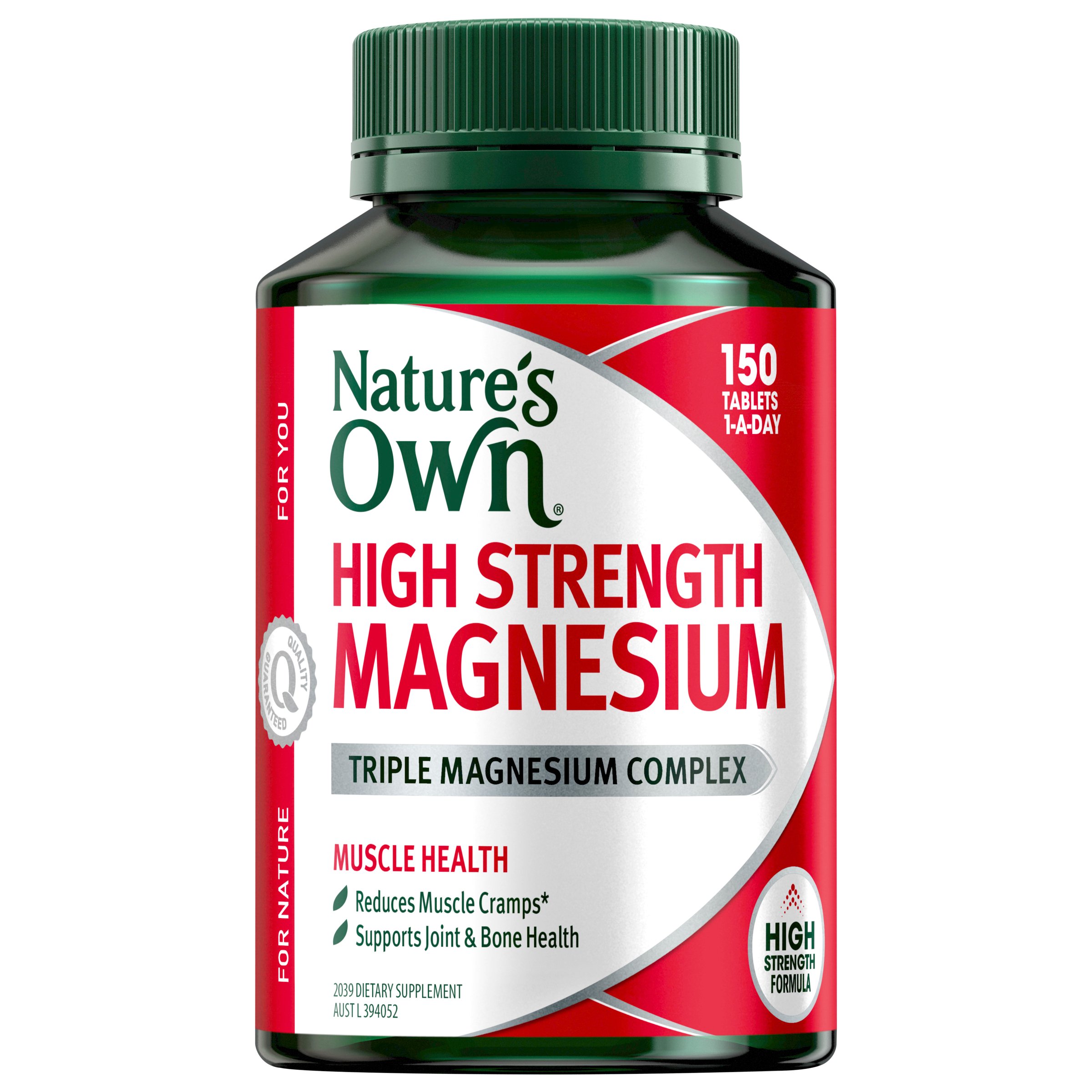 Nature's Own High Strength Magnesium 150 tablets - Image 1
