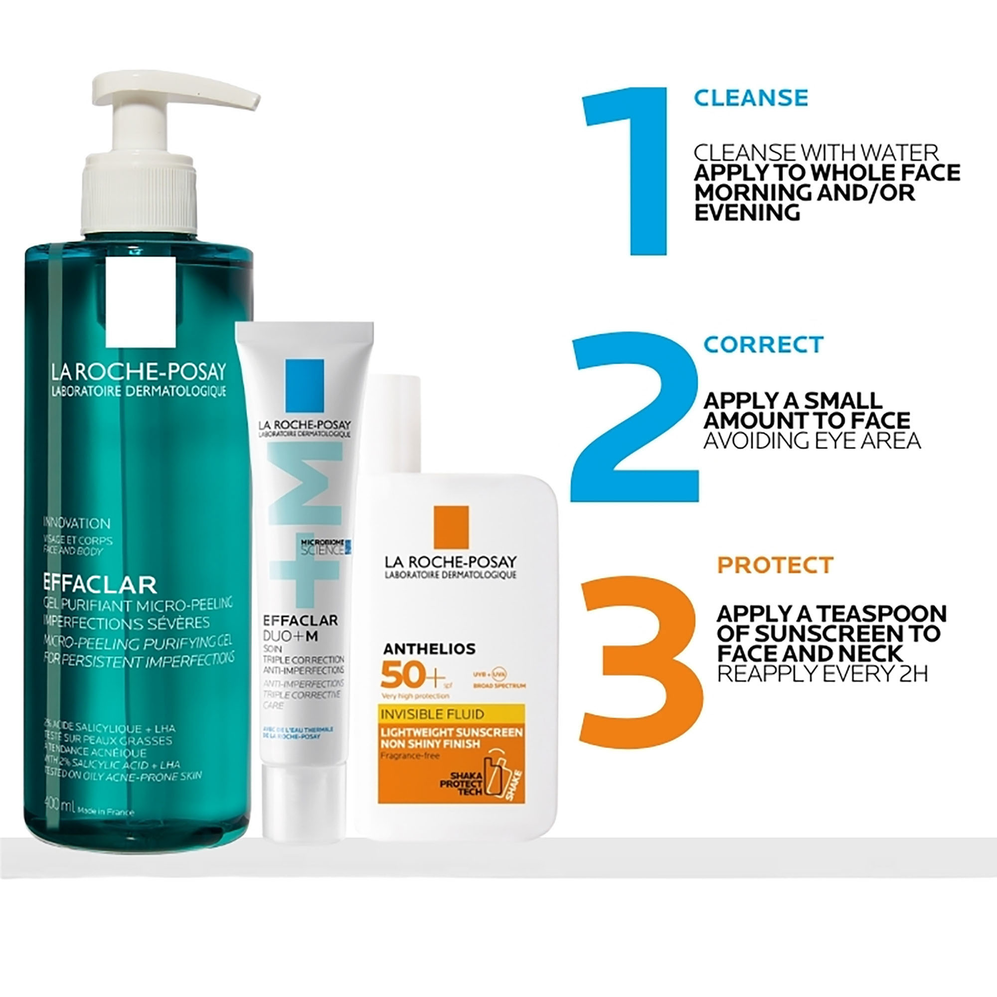 La Roche-Posay Effaclar Micro Peeling Gel 400ml - Image 7