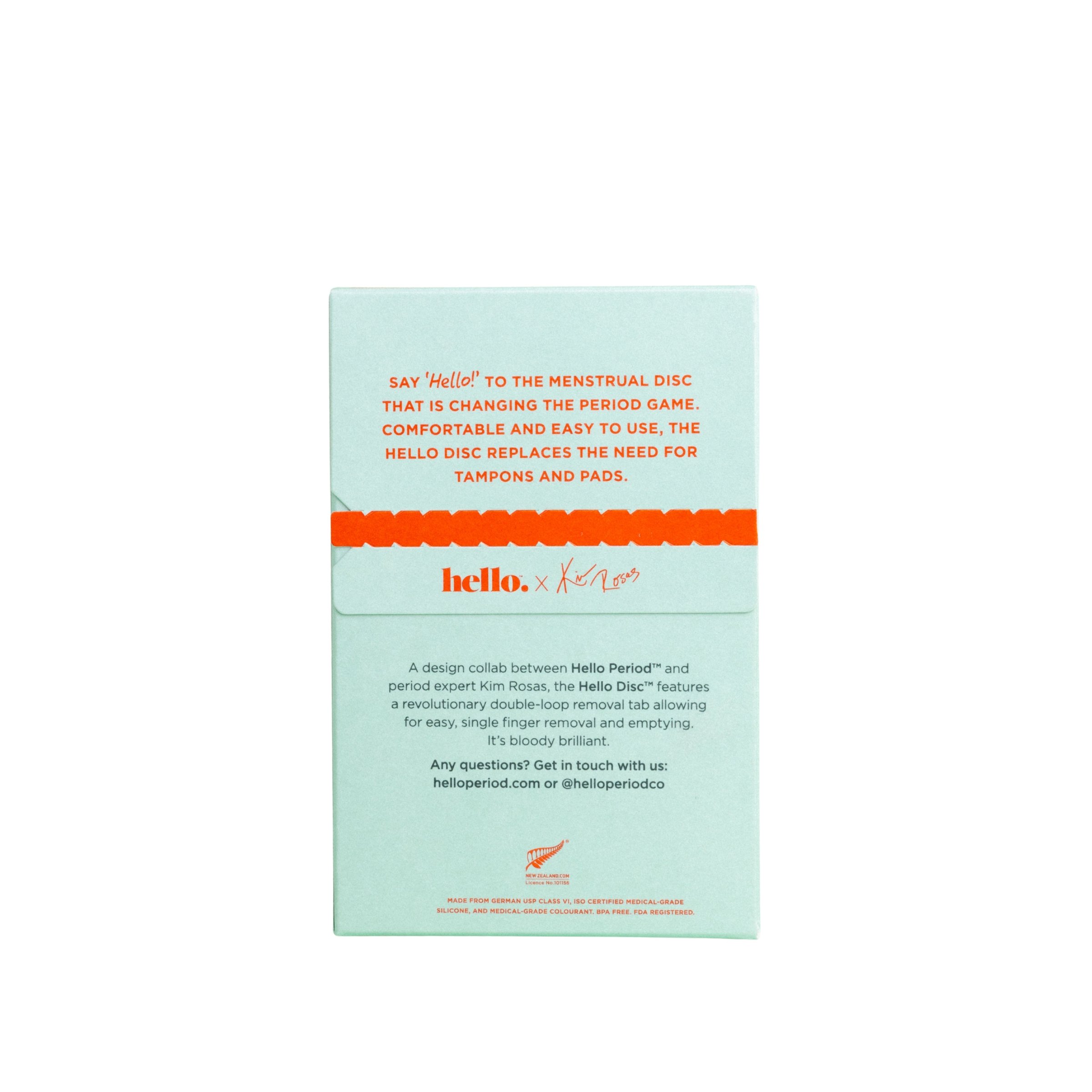 Hello Period Disc Sea Fog One Size 82g - Image 2