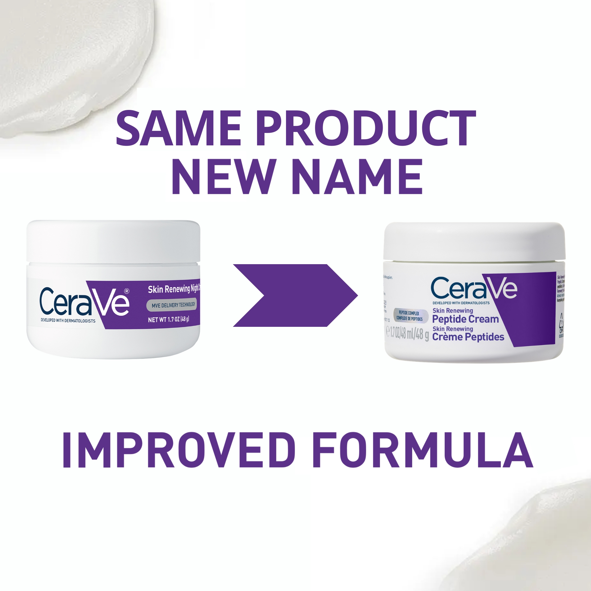 CeraVe Skin Renewing Night Cream 48g - Image 3