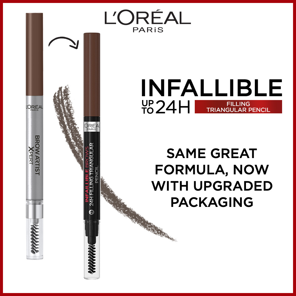 L'Oreal Paris Infallable Brow Xpert 3.0 Brunette 1 each - Image 6