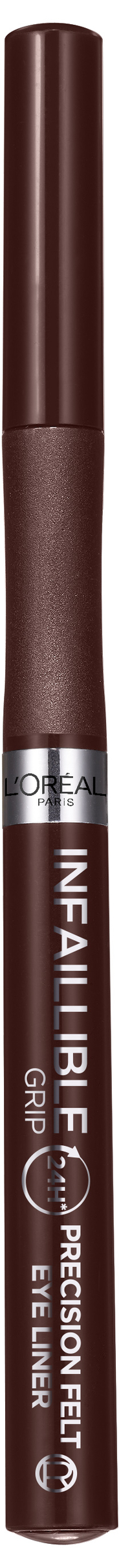 L'Oreal Paris Infallible Grip 27H Precision Felt Brown 1 each - Image 1