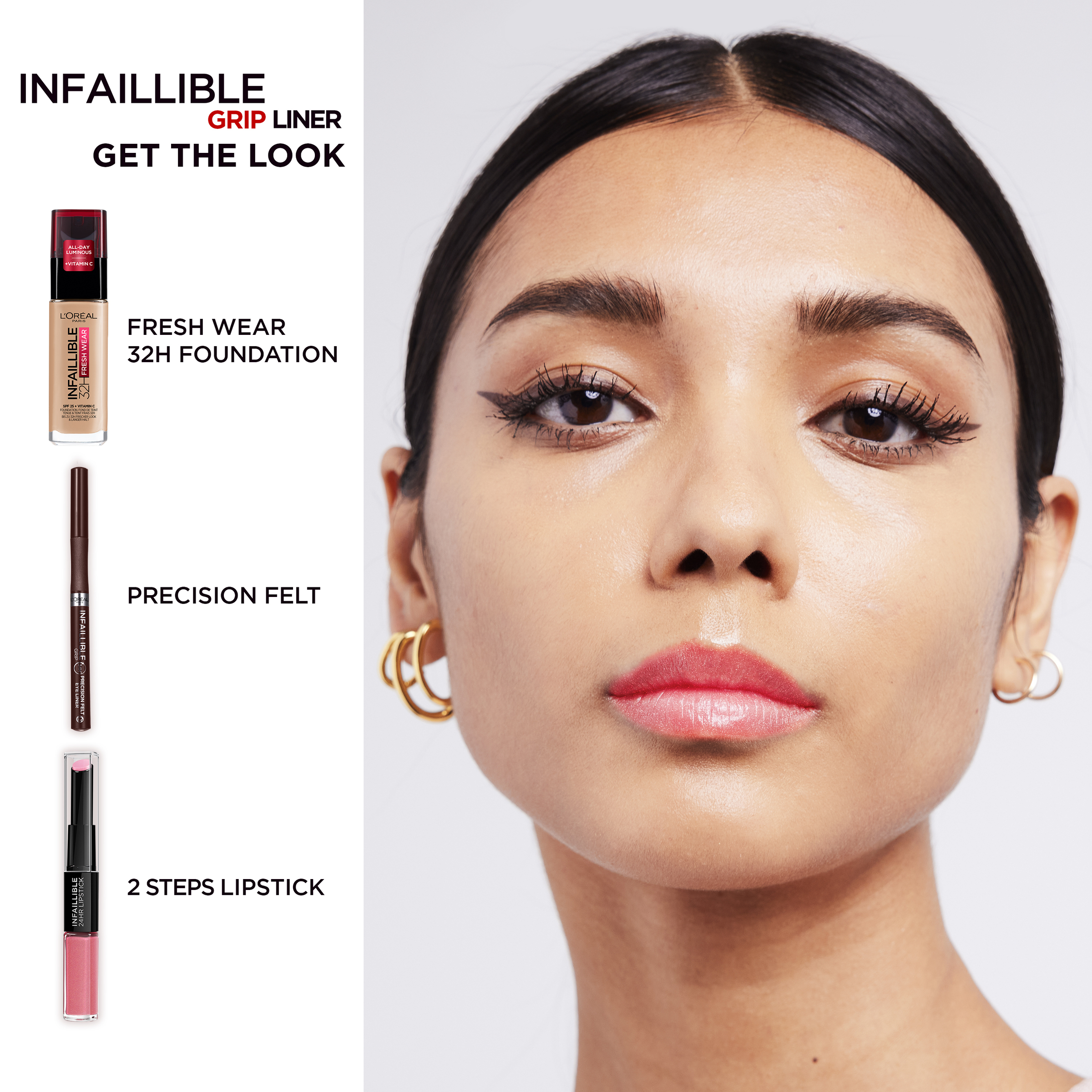 L'Oreal Paris Infallible Grip 27H Precision Felt Brown 1 each - Image 7