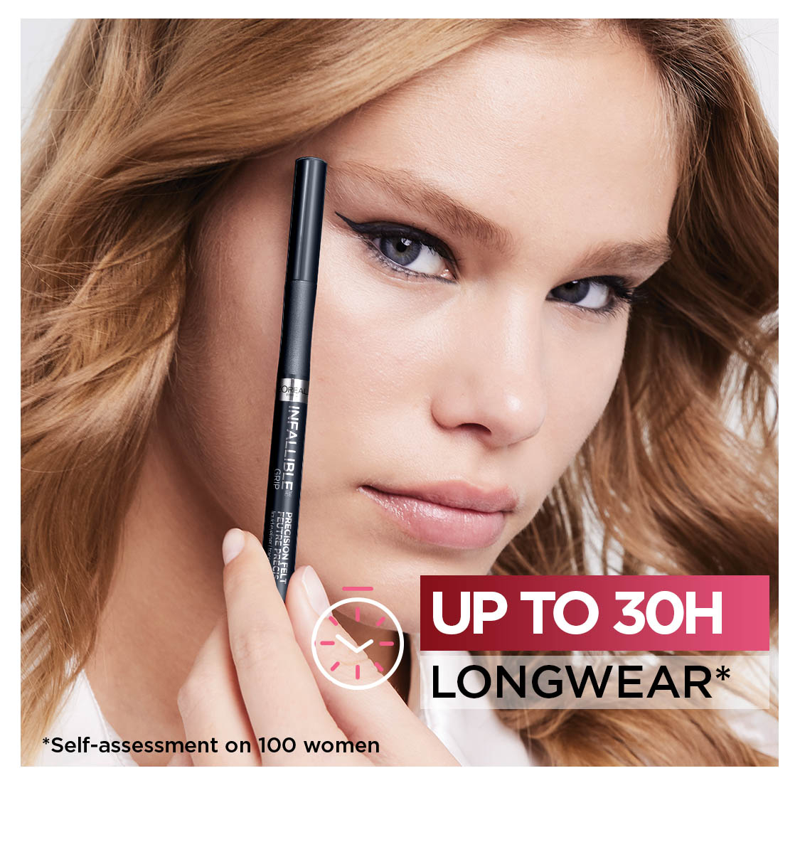 L'Oreal Paris Infallible Grip 27H Precision Felt Brown 1 each - Image 8