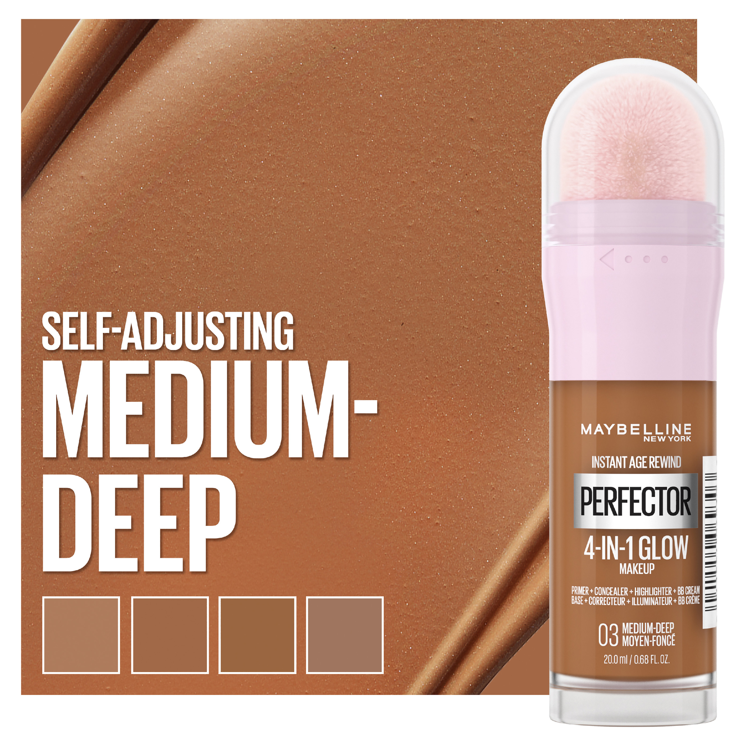 Maybelline Instant Perfector Glow 03 Med/Deep 1 each - Image 4