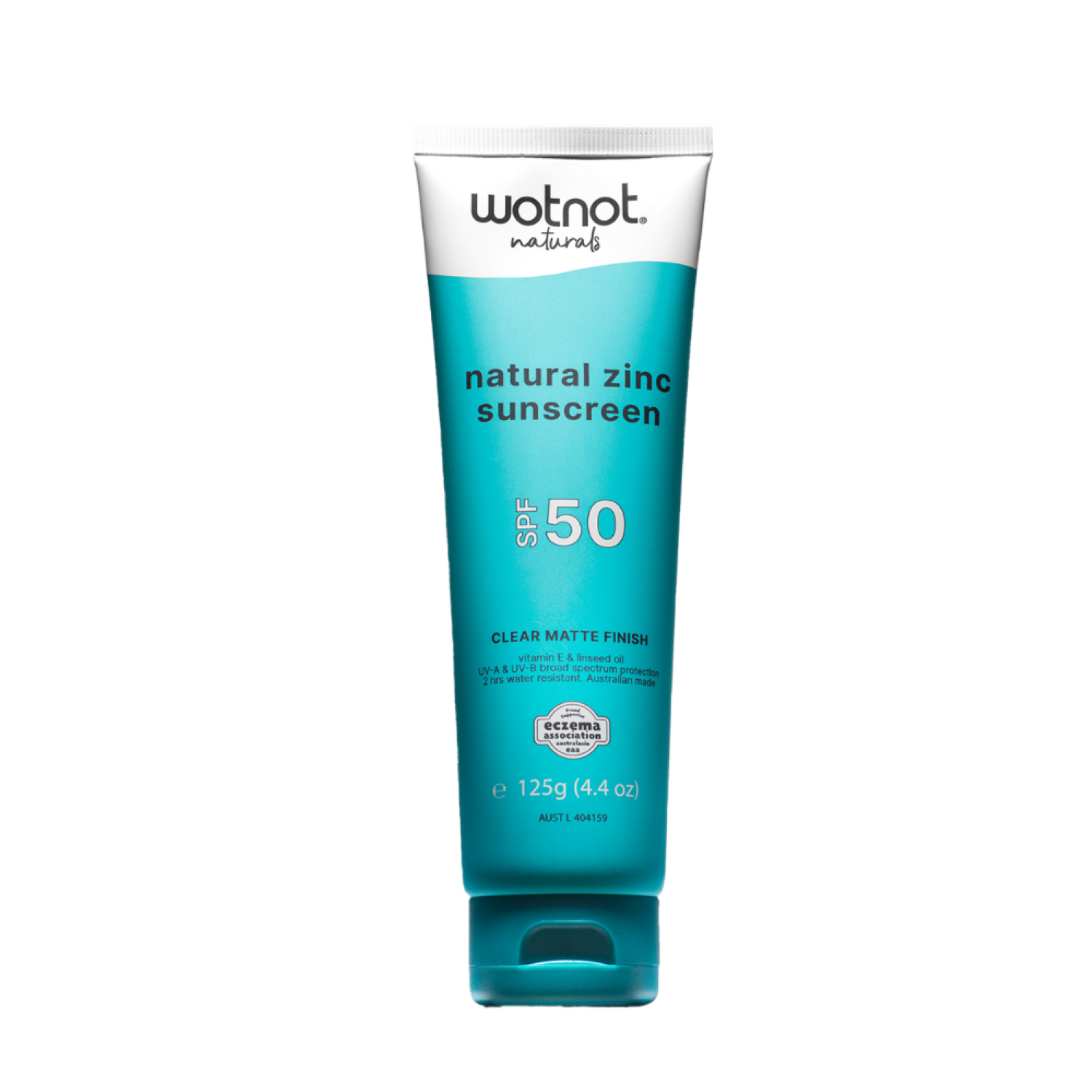 Wotnot Natural Sunscreen SPF50+ 125g - Image 1