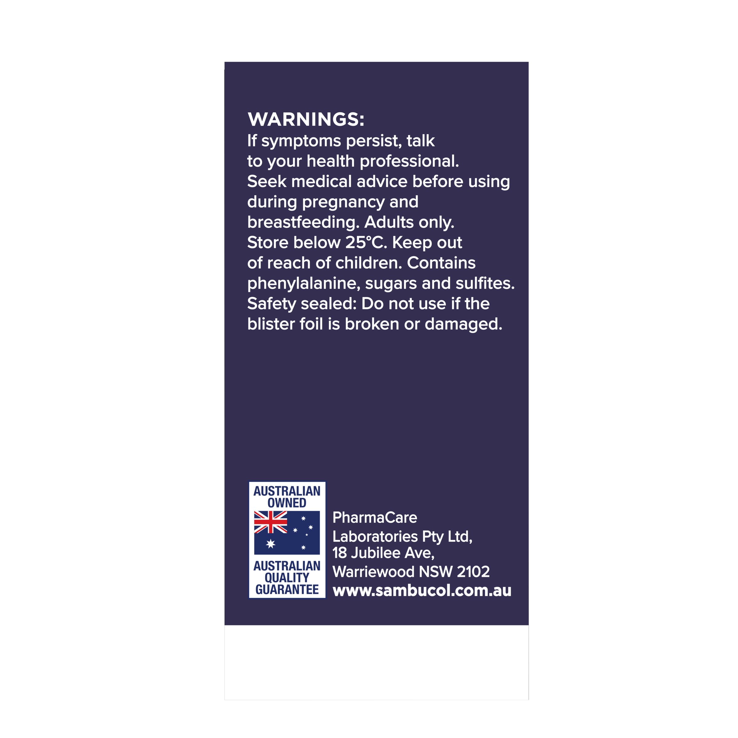 Sambucol Double Strength 12 capsules - Image 3
