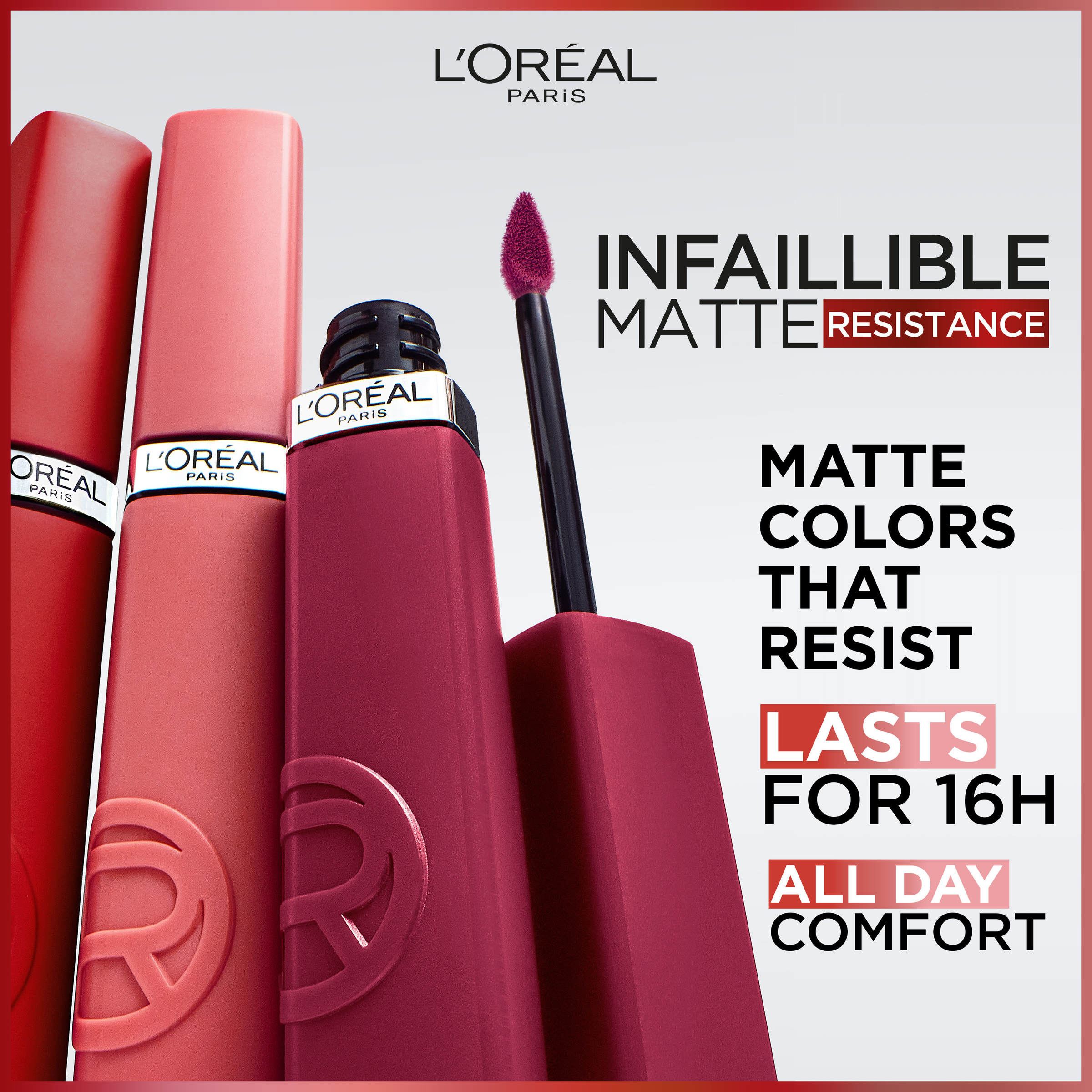 L'oreal Paris OA Matte Resist 245 French Kiss 1 each - Image 6