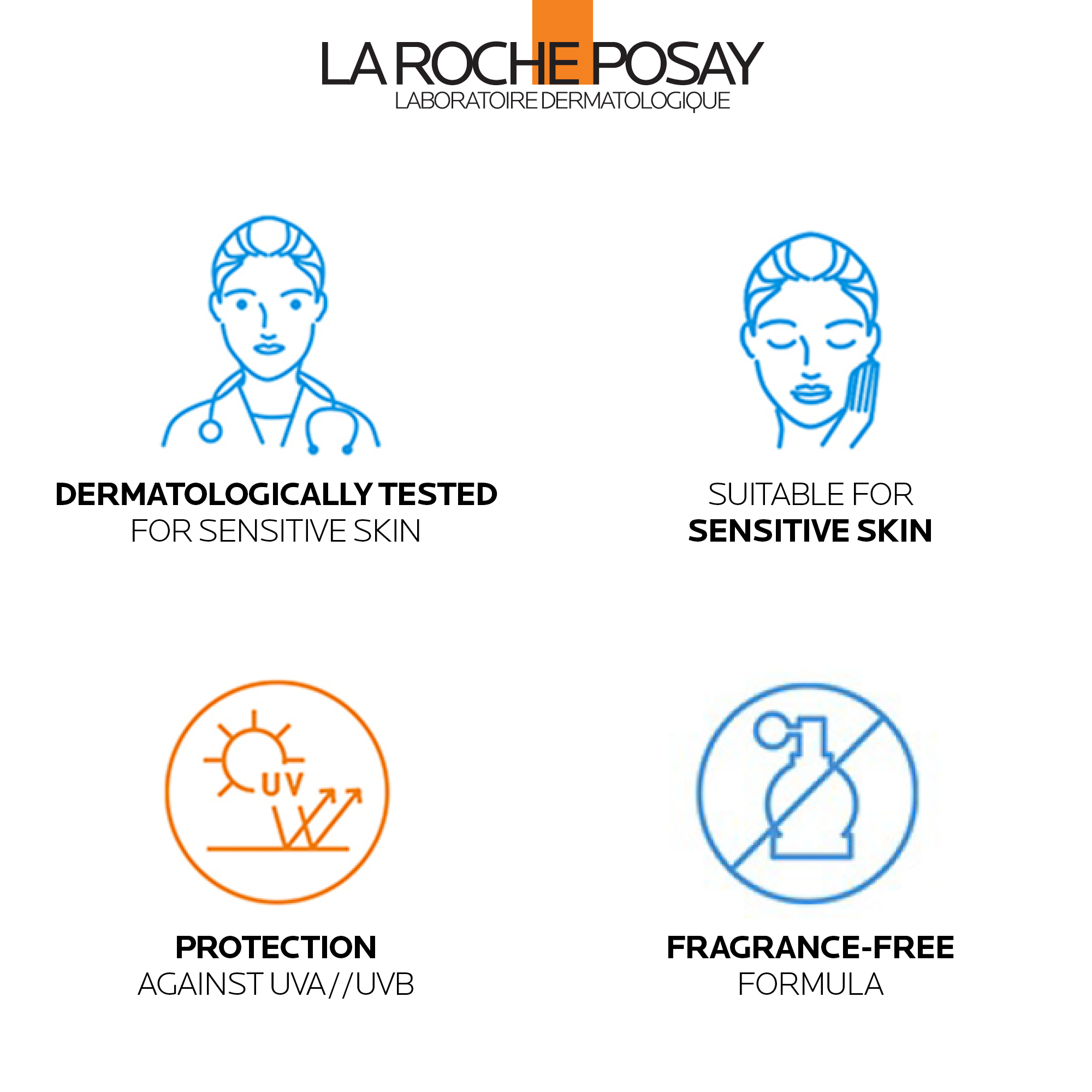 La Roche-Posay Anthelios KA+ Sunscreen SPF50+ - 50ml - Image 6