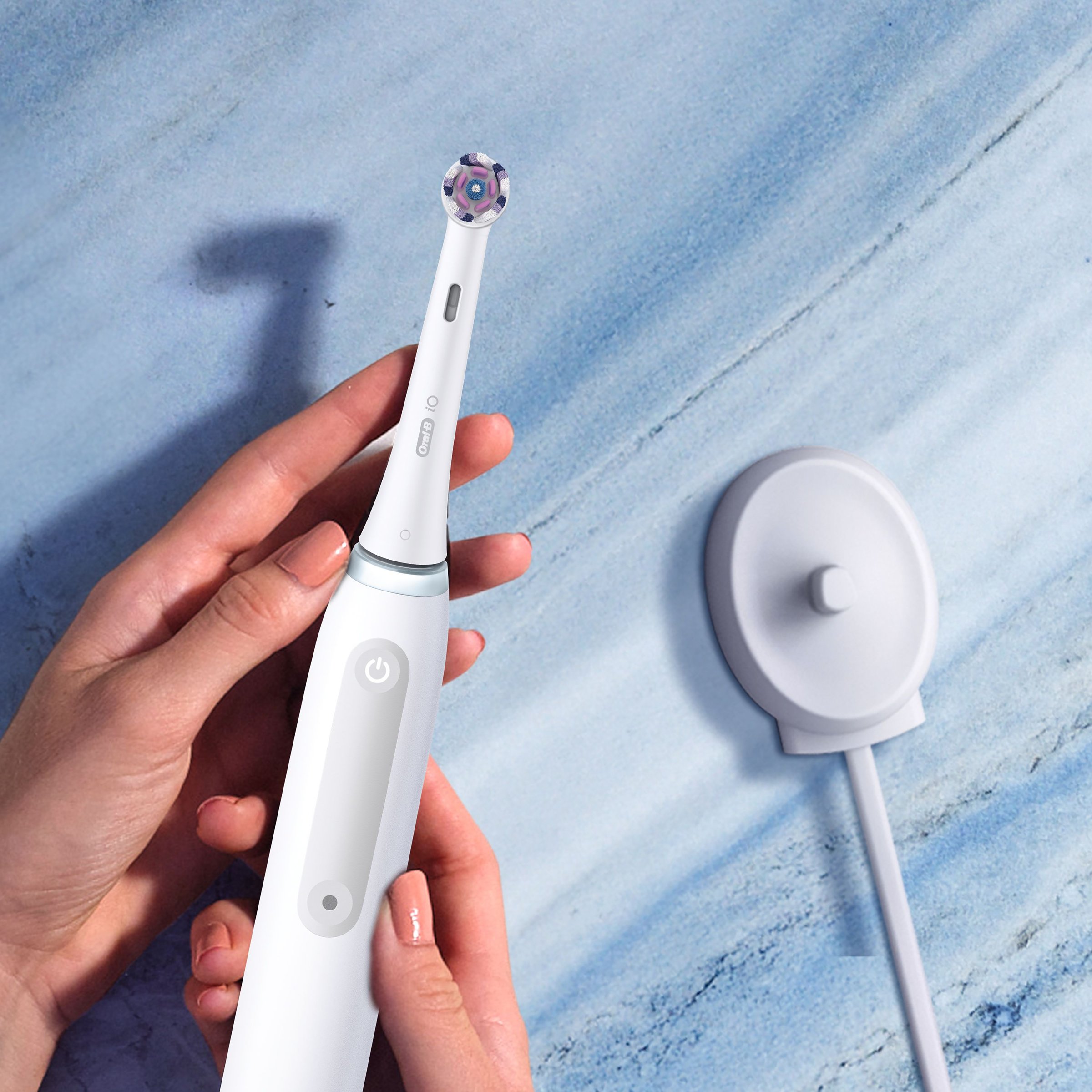 Oral-B iO 3 Clean & Whiten Quite White Electric Toothbrush 1 each - Image 11