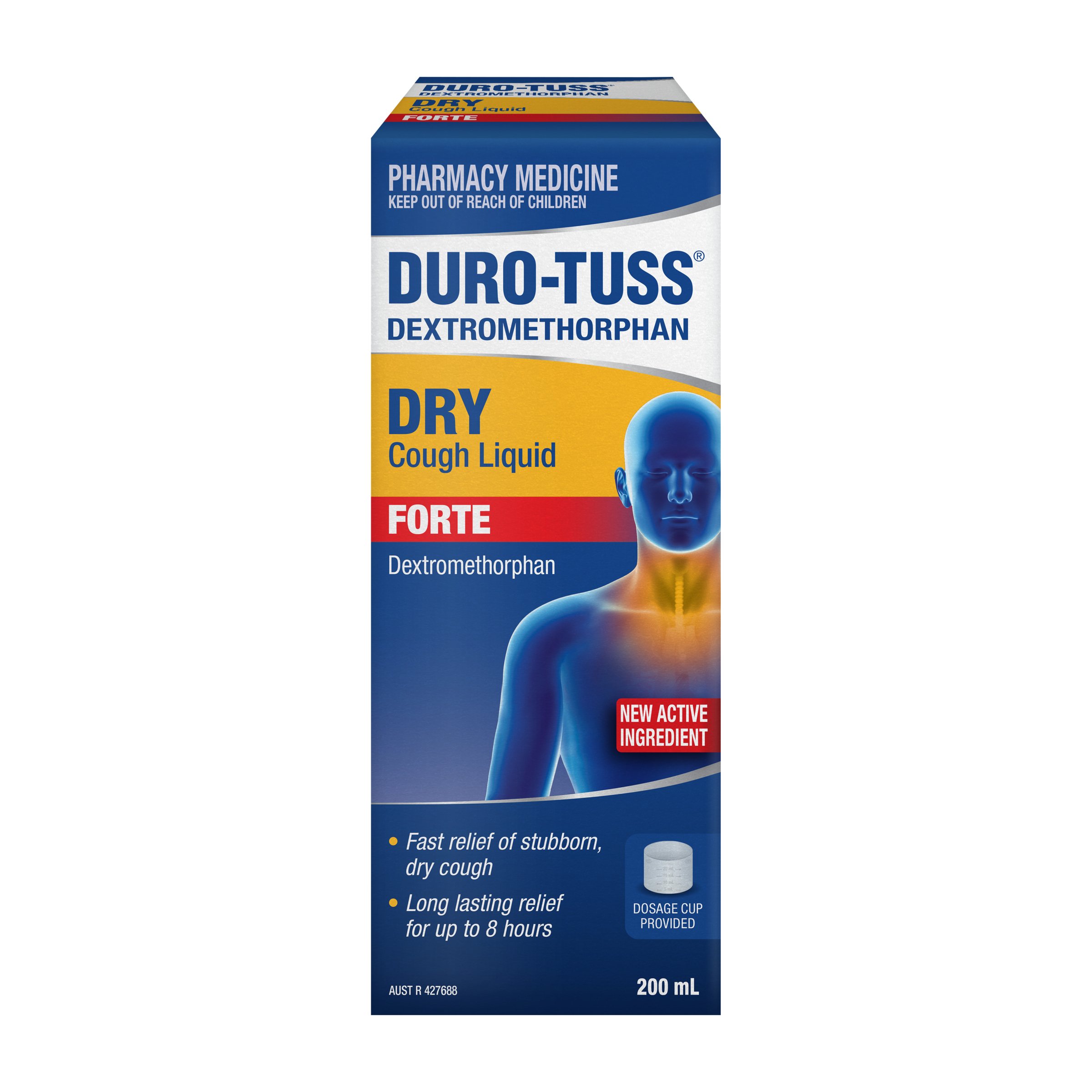 Duro-Tuss Dry Forte Liquid 200ml - Image 1