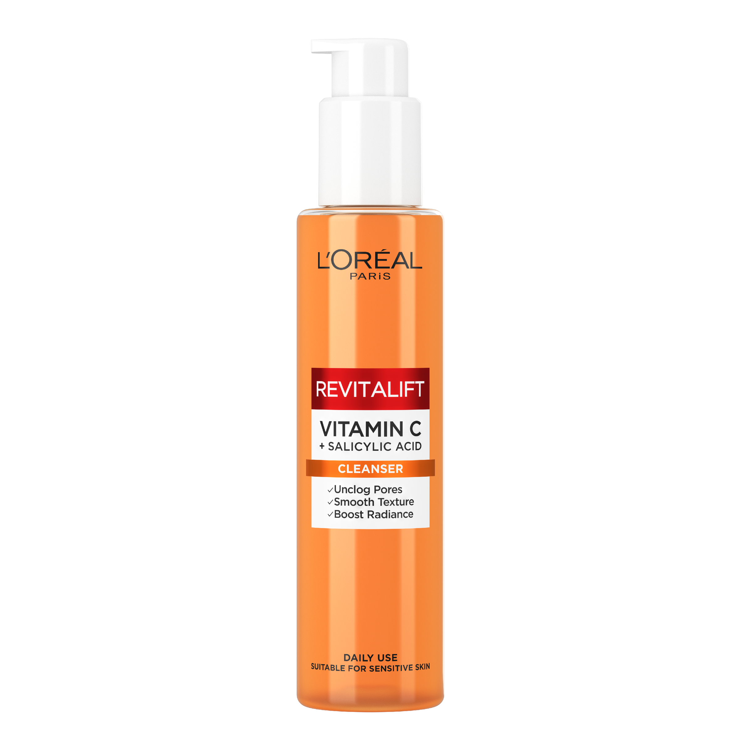 L'Oreal Paris Revitalift Vitamin C Cleanser 150ml - Image 1