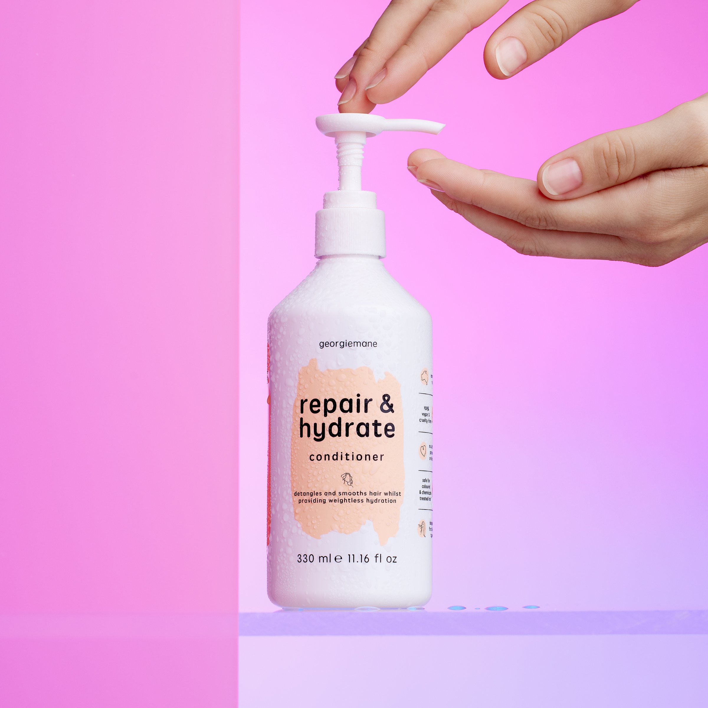 Georgiemane Repair & Hydrate Conditioner 330ml - Image 4