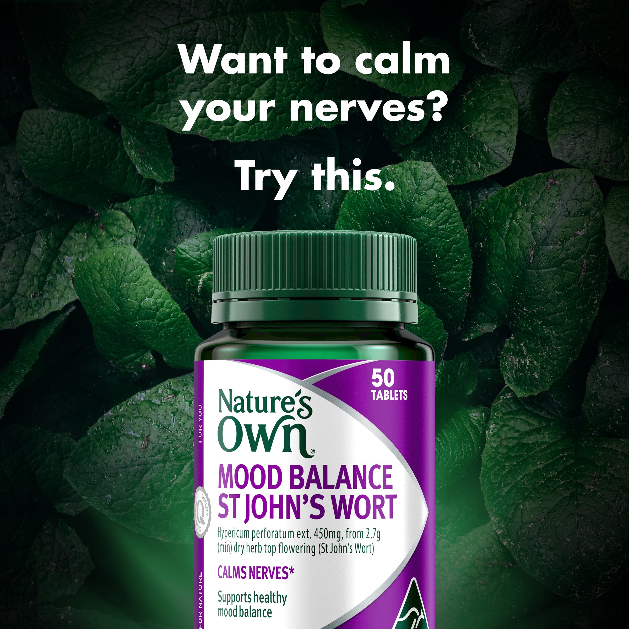 Nature's Own Mood Balance St Johns Wort 50 tablets - Image 7