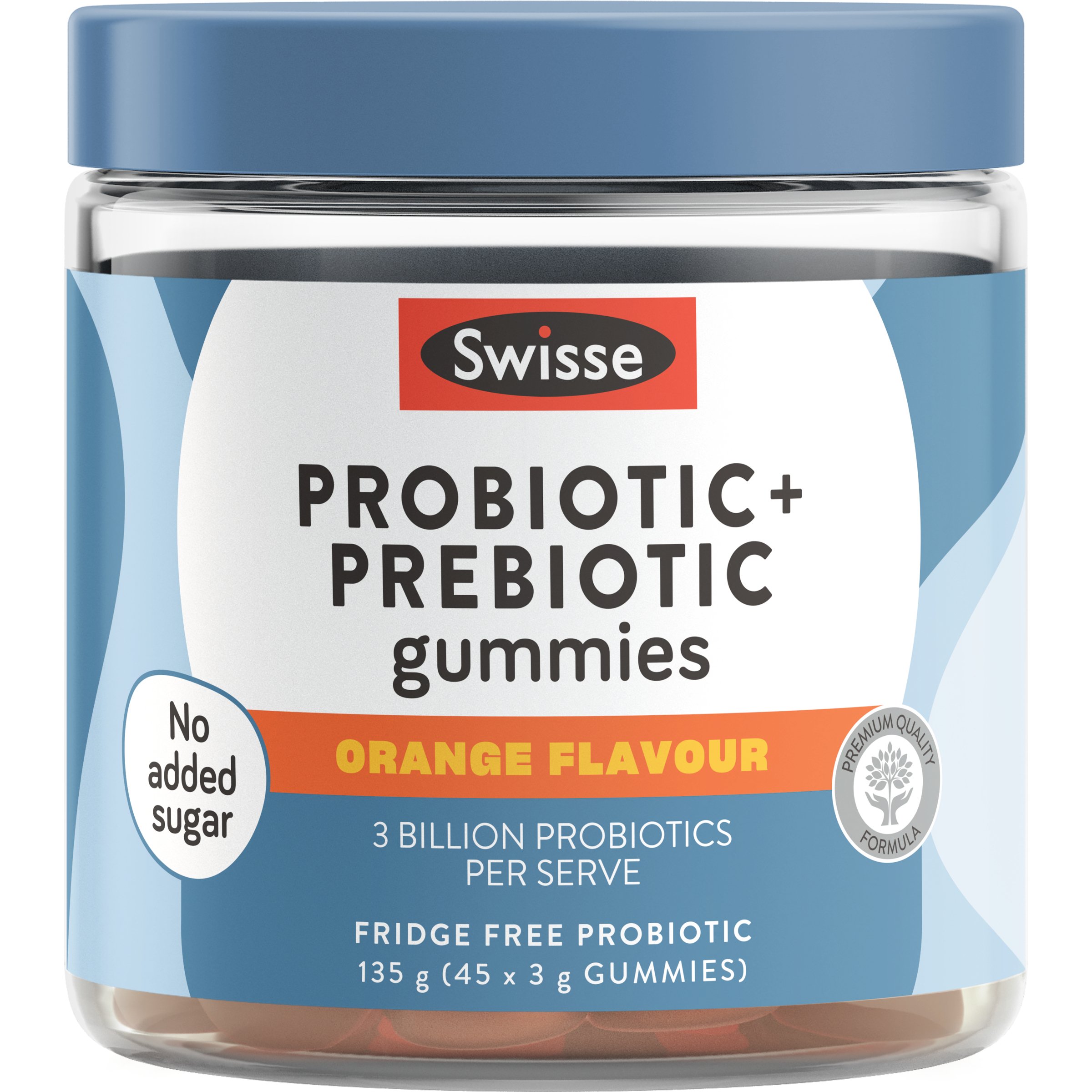 Swisse Adult Probiotic & Prebiotic Gummies 45 pastilles - Image 1