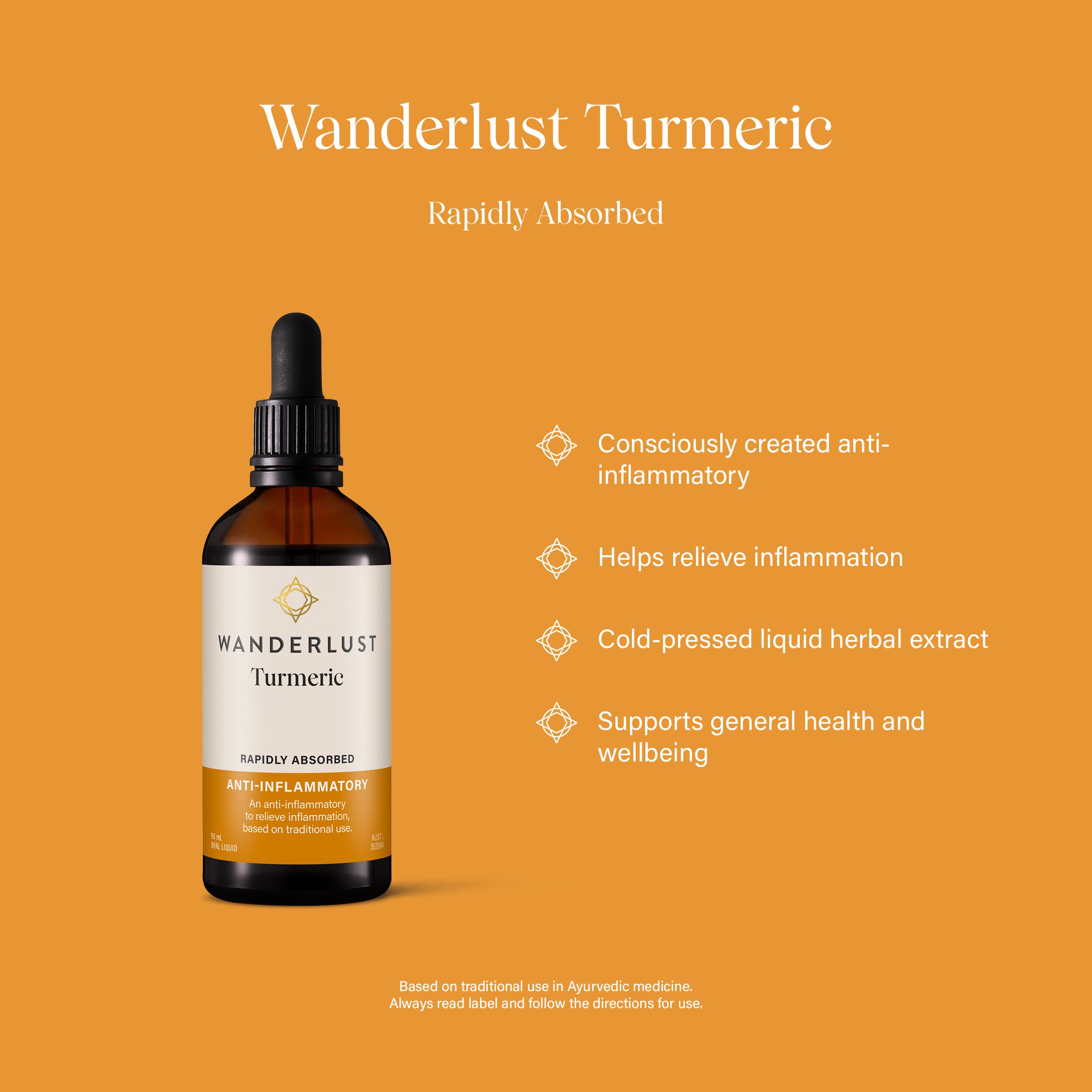 Wanderlust Turmeric 90ml - Image 2