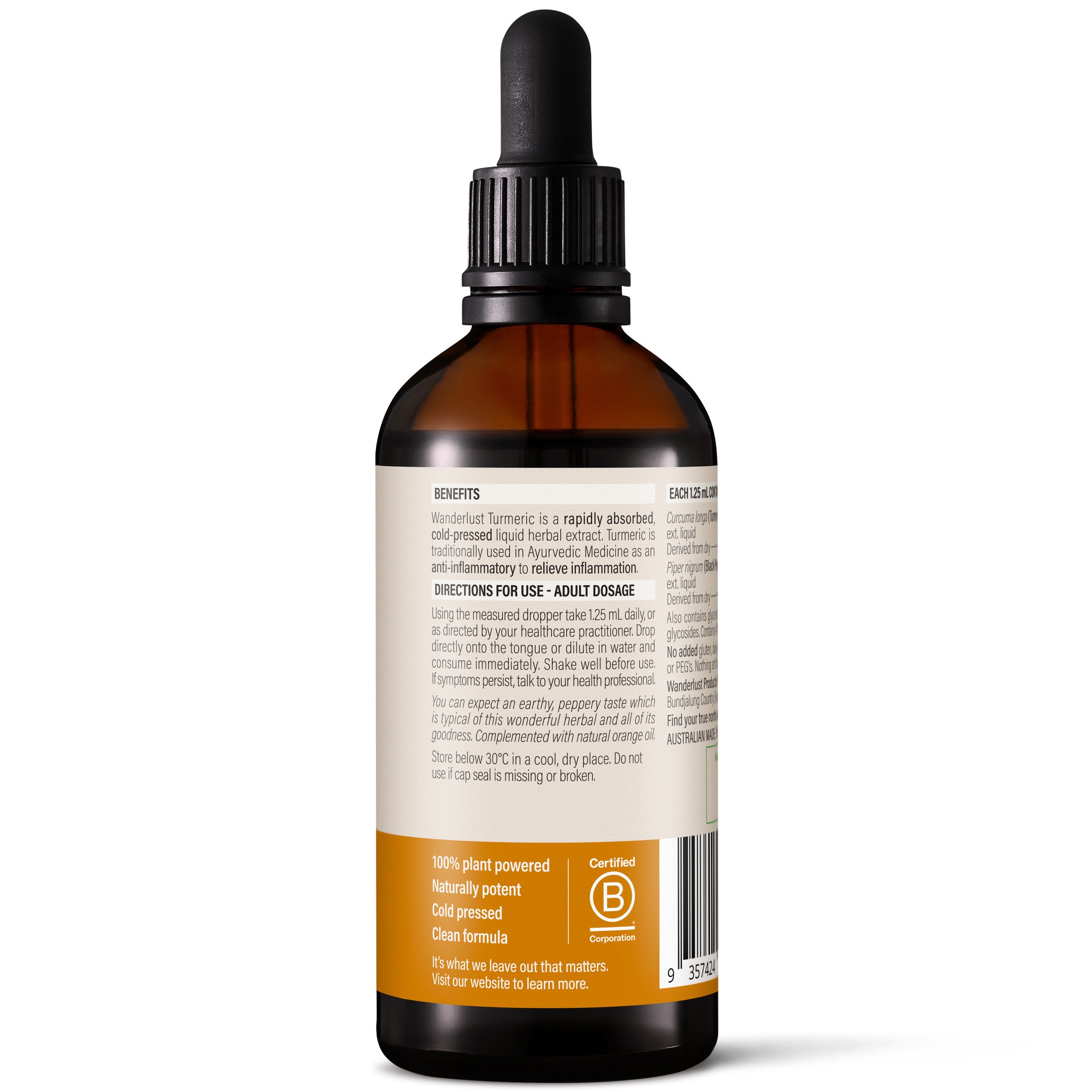 Wanderlust Turmeric 90ml - Image 4