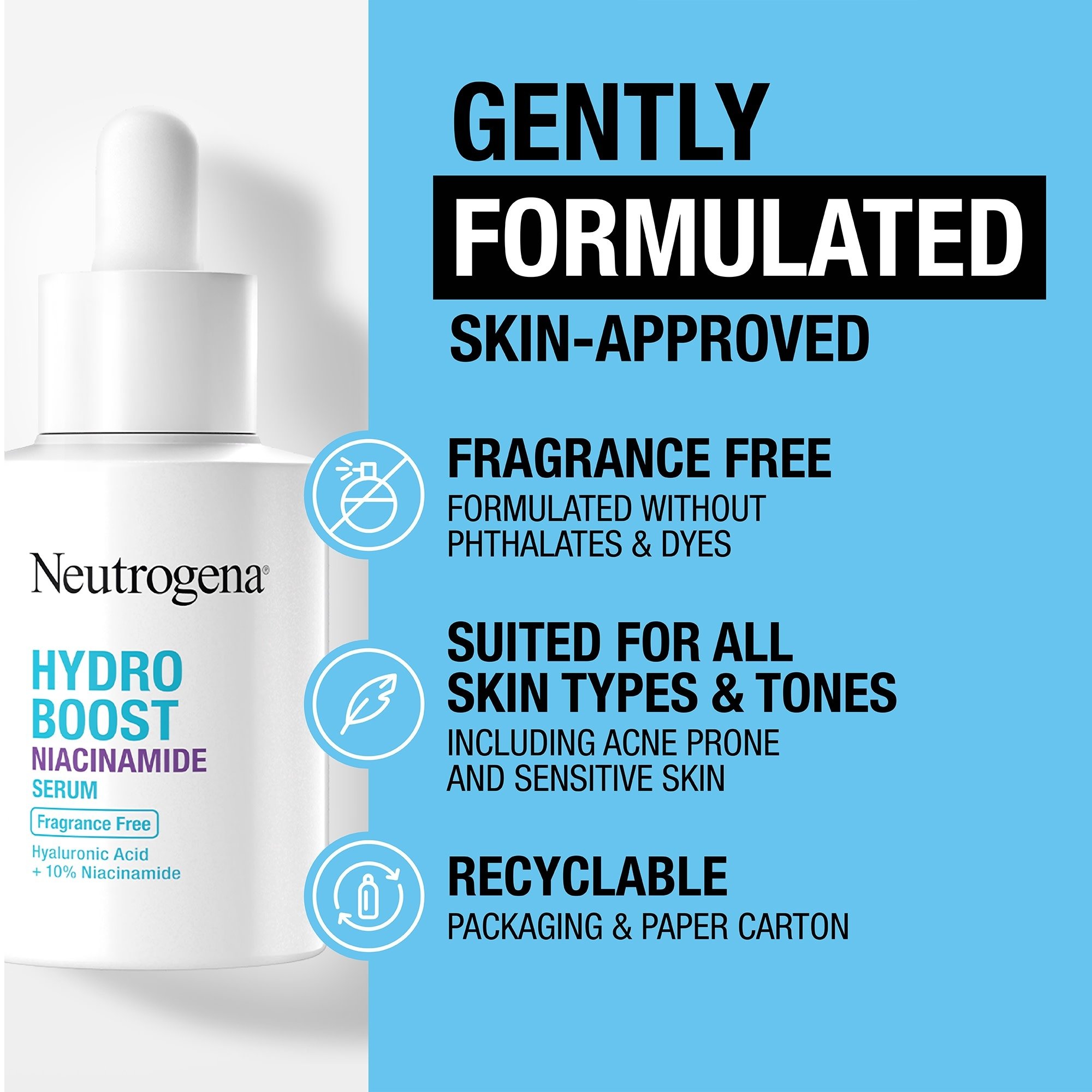Neutrogena Hydro Boost Niacinamide Serum 30ml - Image 10