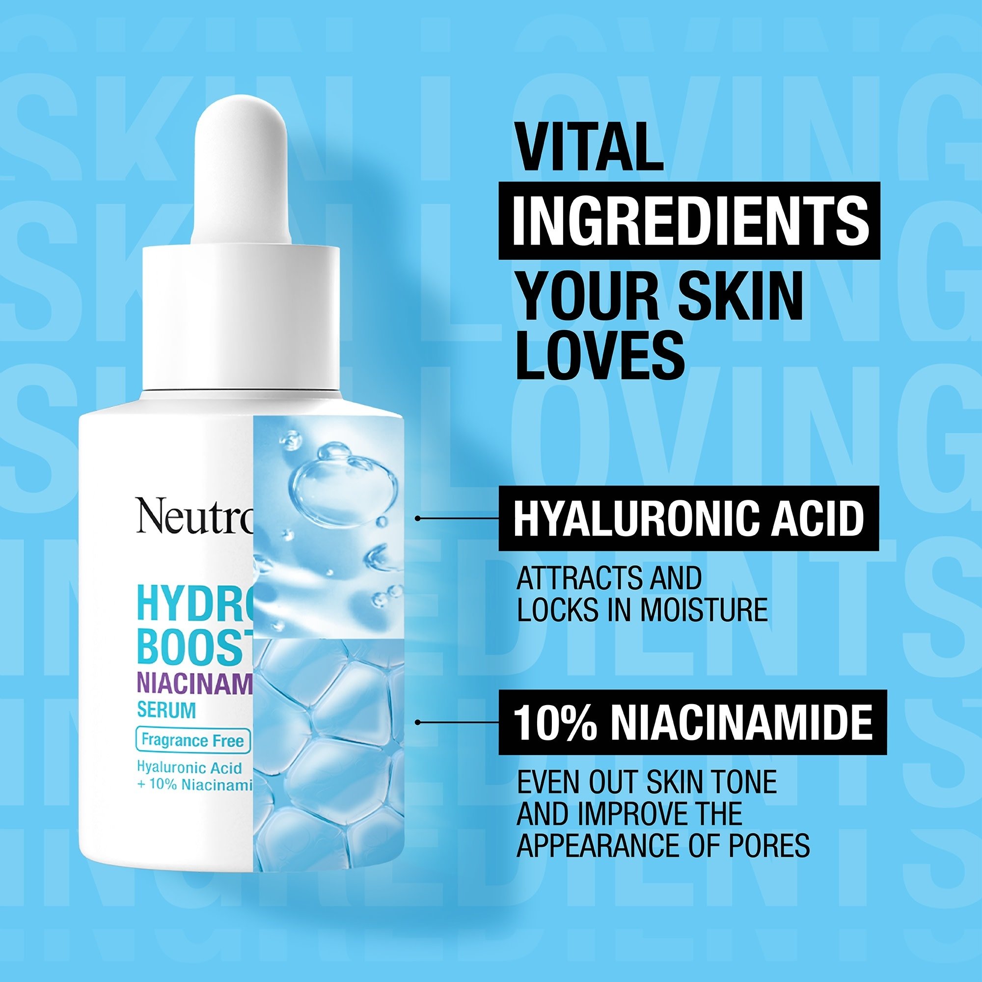 Neutrogena Hydro Boost Niacinamide Serum 30ml - Image 7