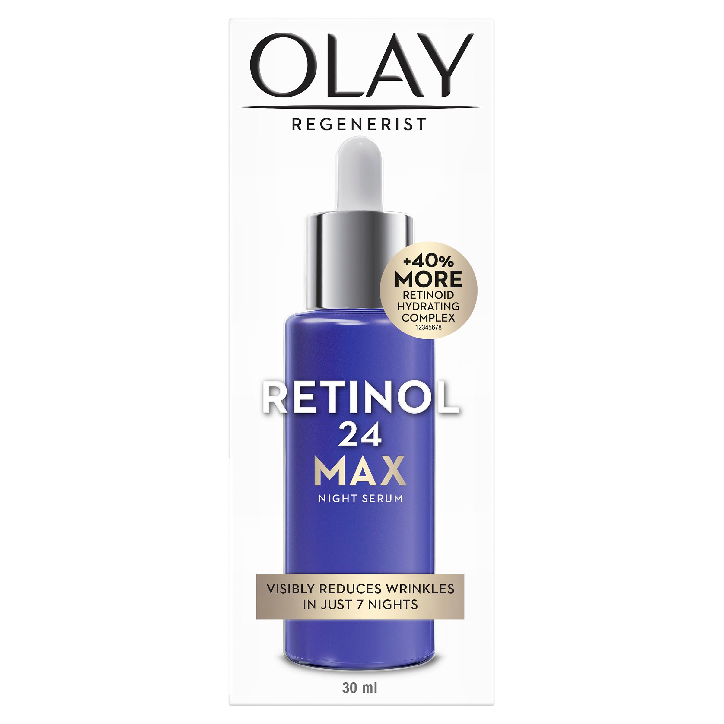 Olay Regenerist Retinol 24 Max Serum 30ml - Image 7