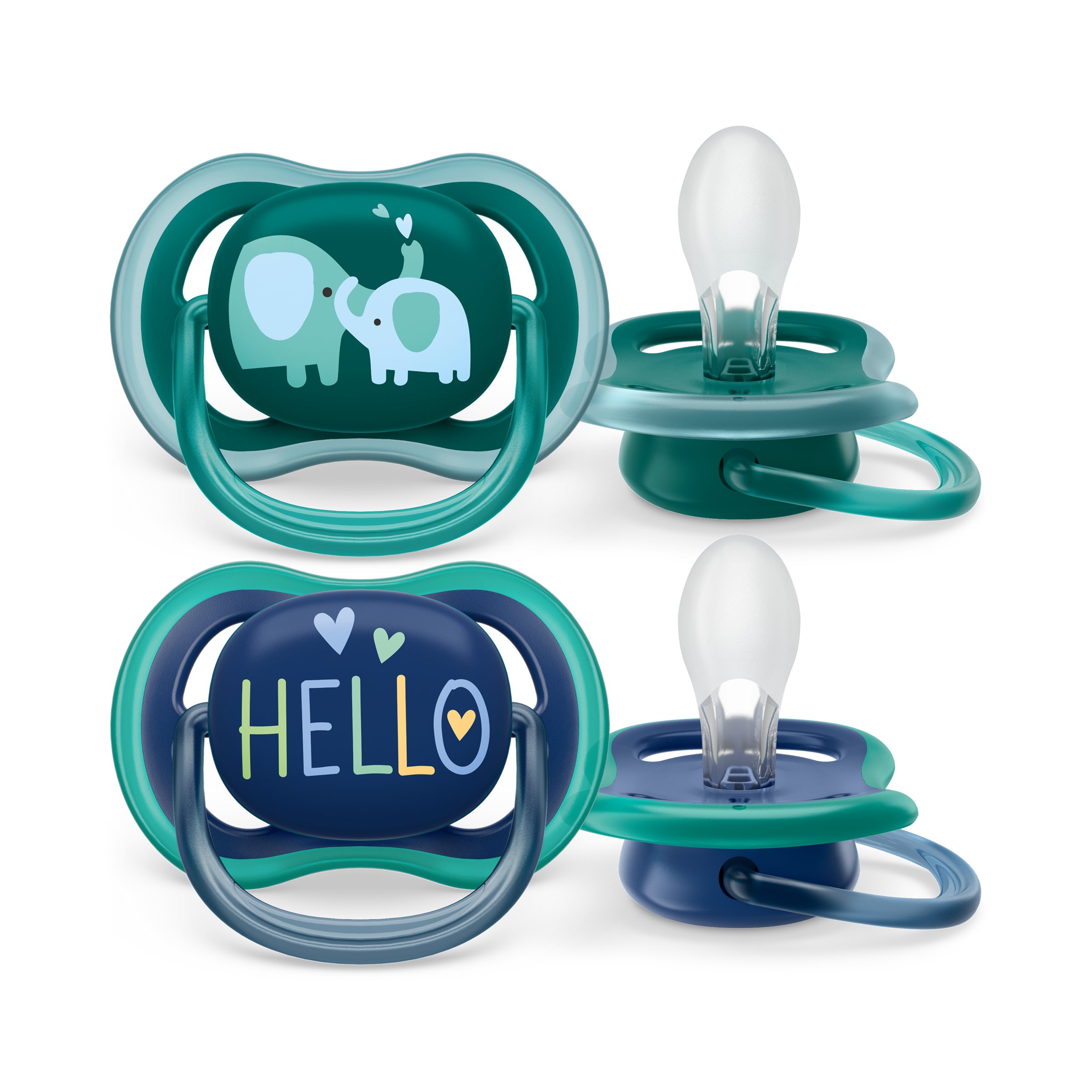 Avent Ultra Air Soother, 18+ Months, Deco Mixed 2 pack - Image 5