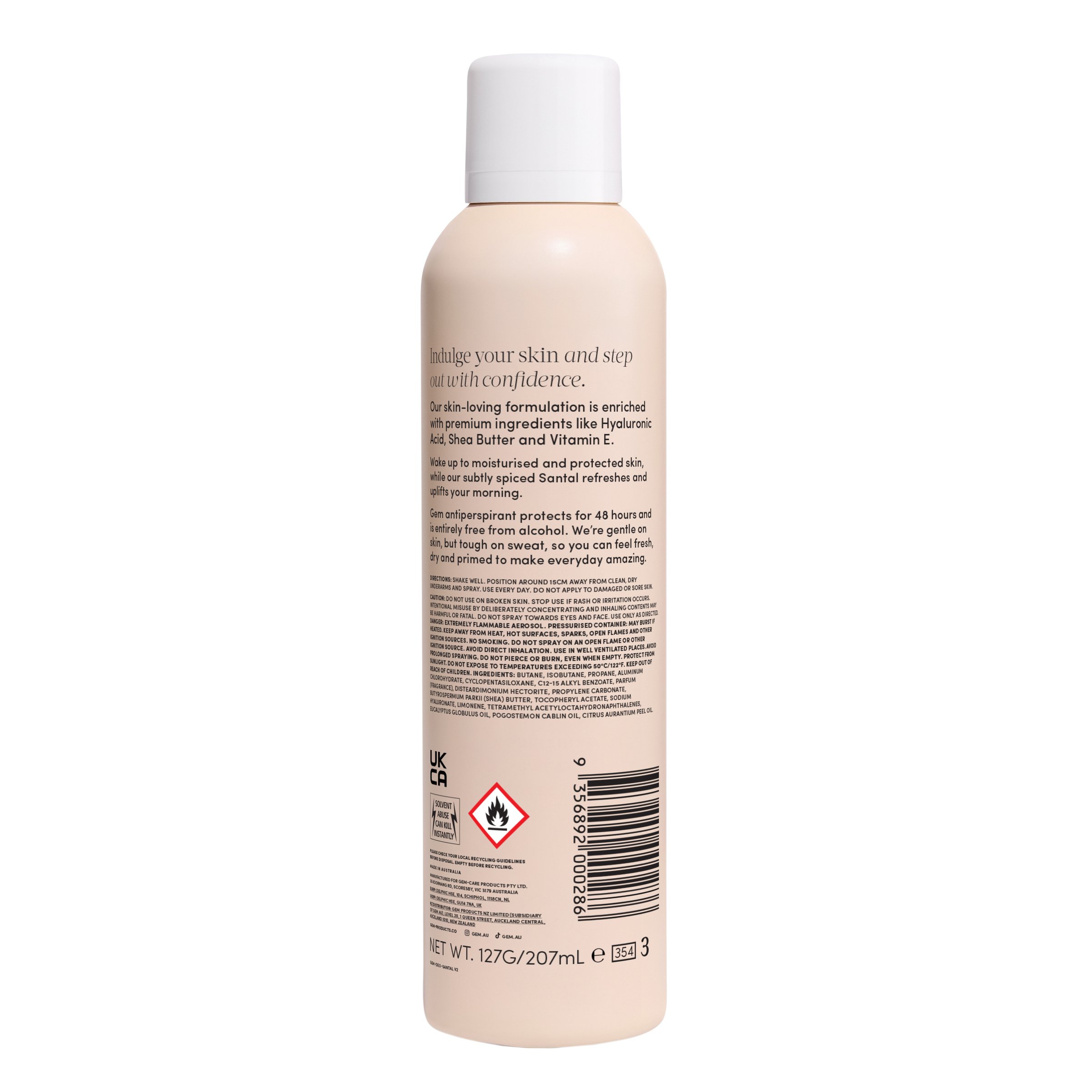 Gem Deodorant Santal 127g - Image 2
