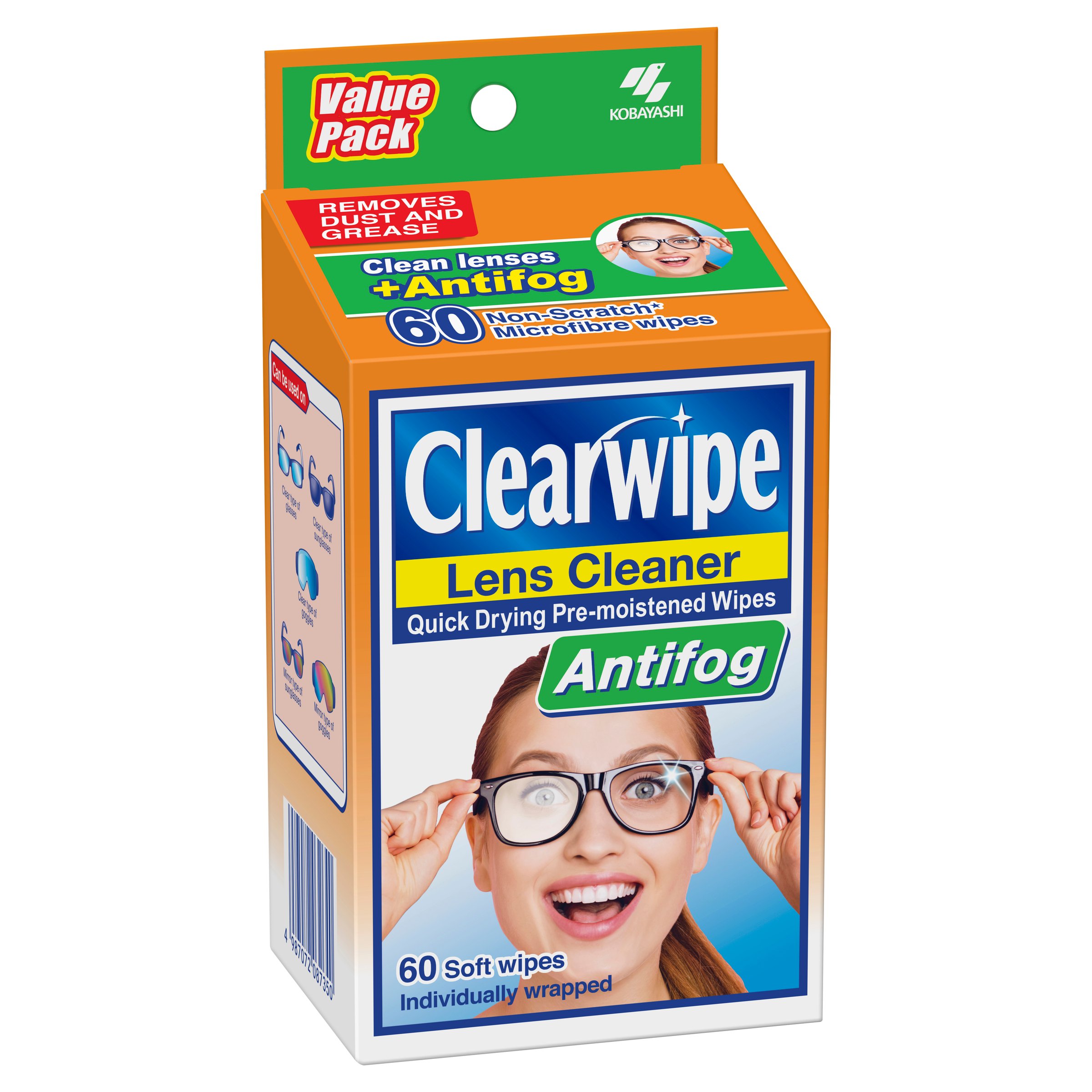 Clearwipe Lens Cleaner With Antifog 60 pieces - 1 each - Image 9