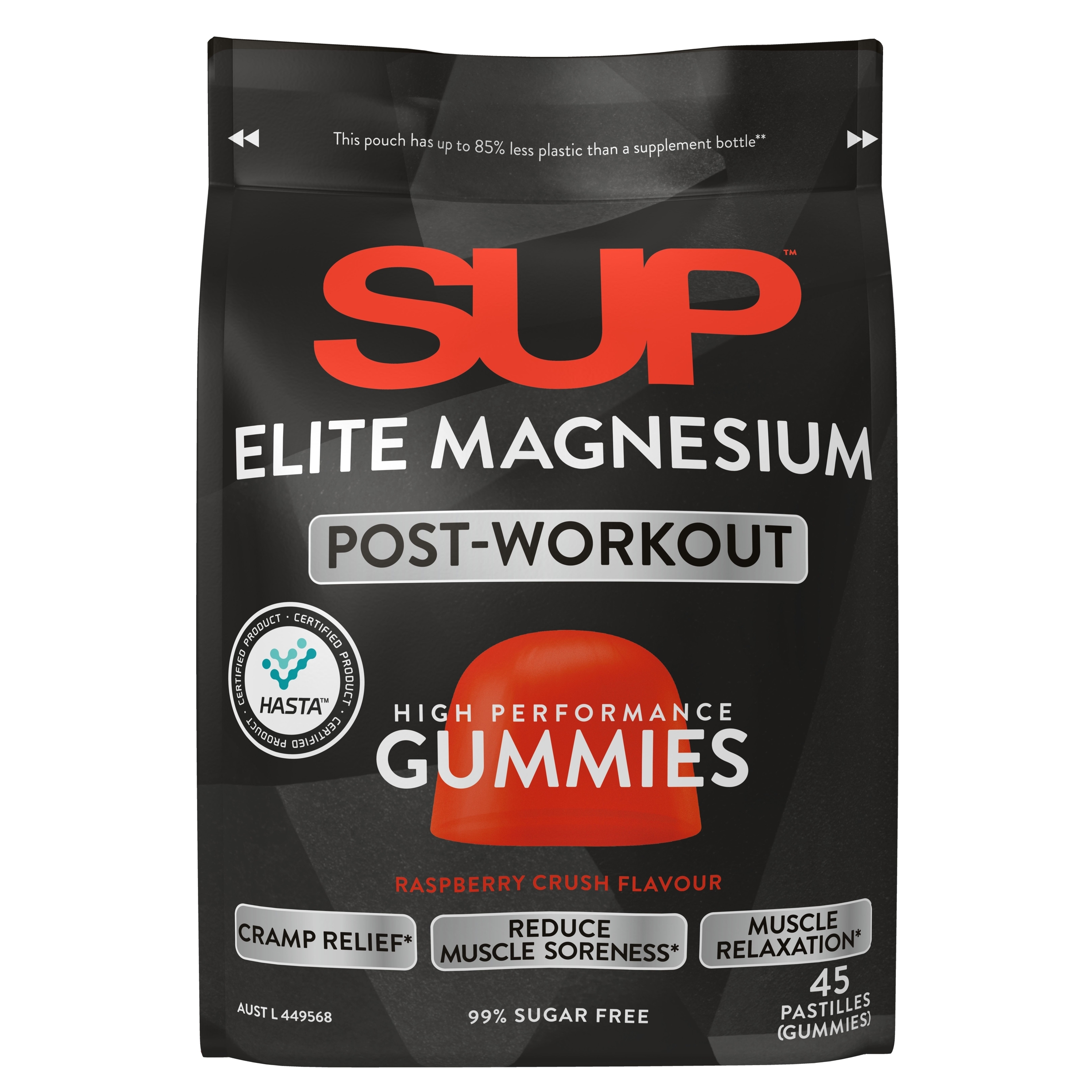 SUP Elite Magnesium Post-Workout 45 pastilles - Image 1