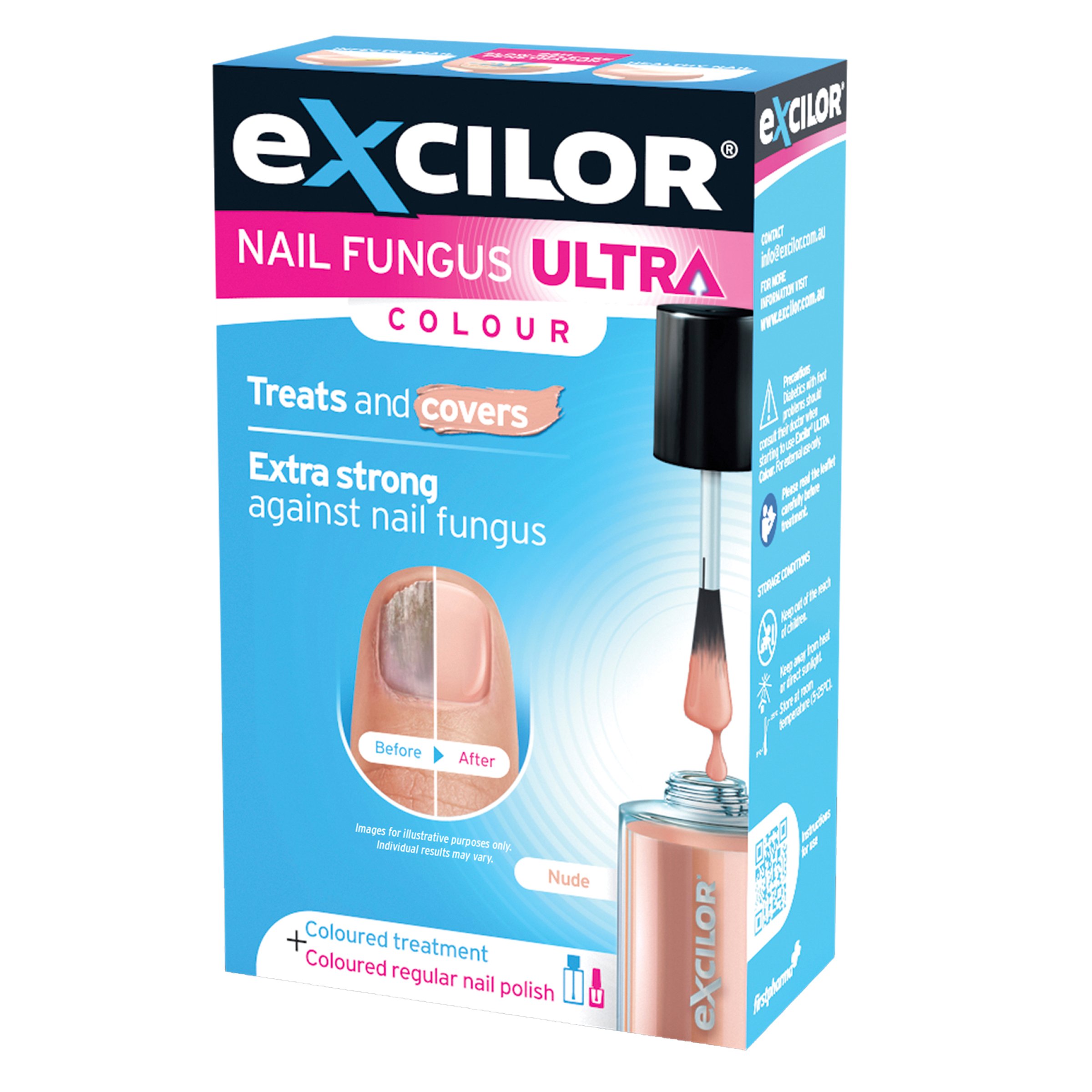 Excilor Ultra Colour - Nude 30ml - Image 5
