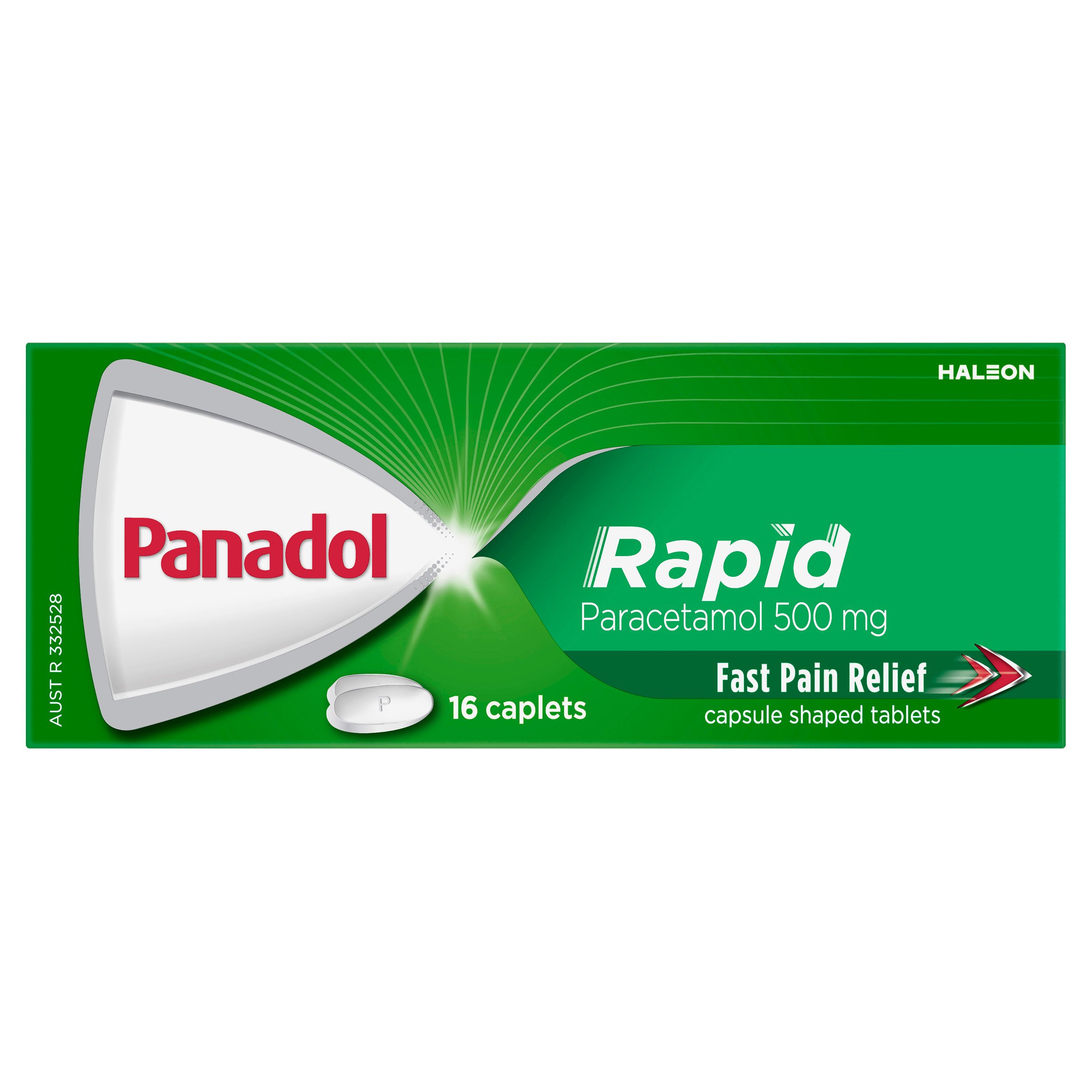 Panadol Rapid 500mg - 16 caplets - Image 1