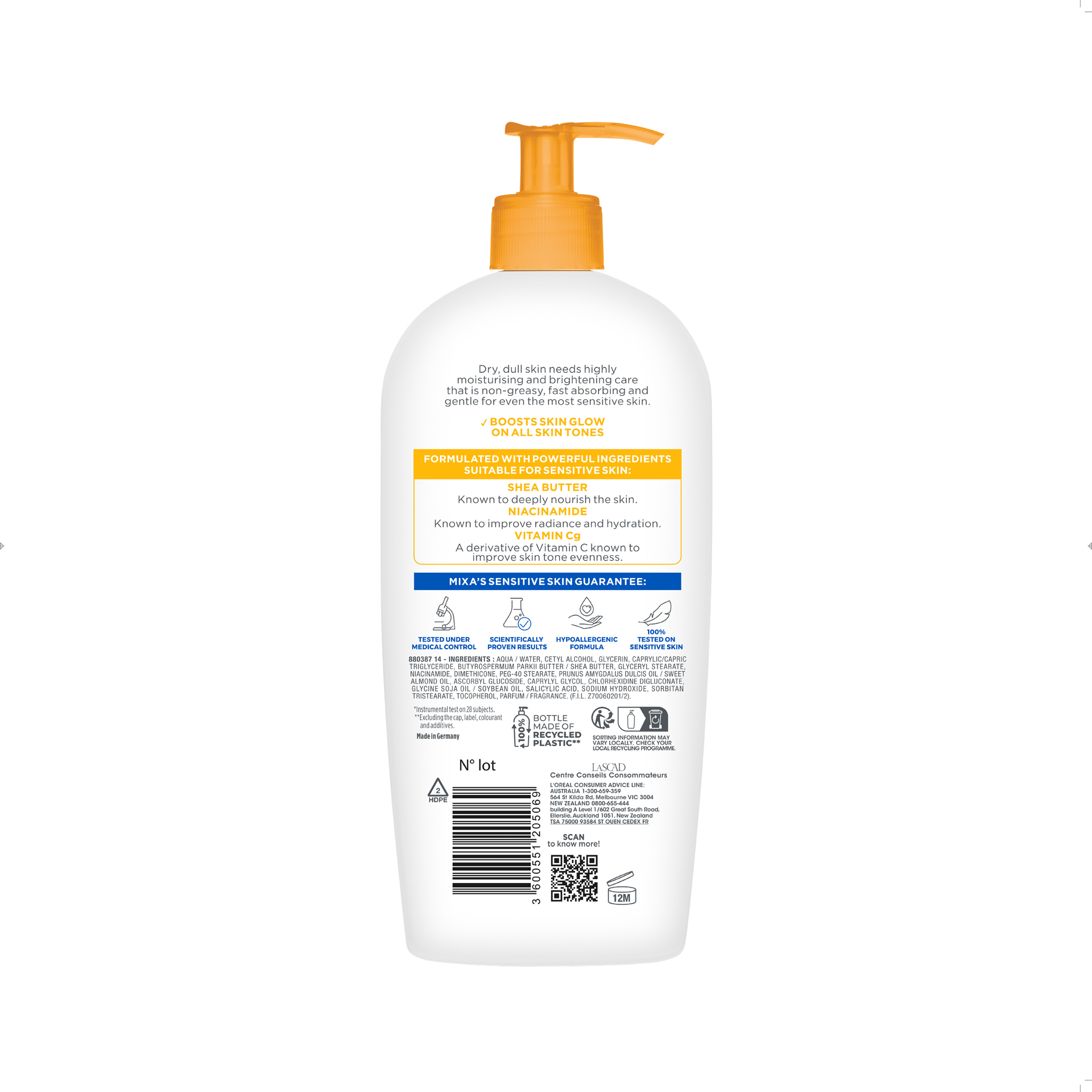 Mixa Niacinamide 250ml - Image 2