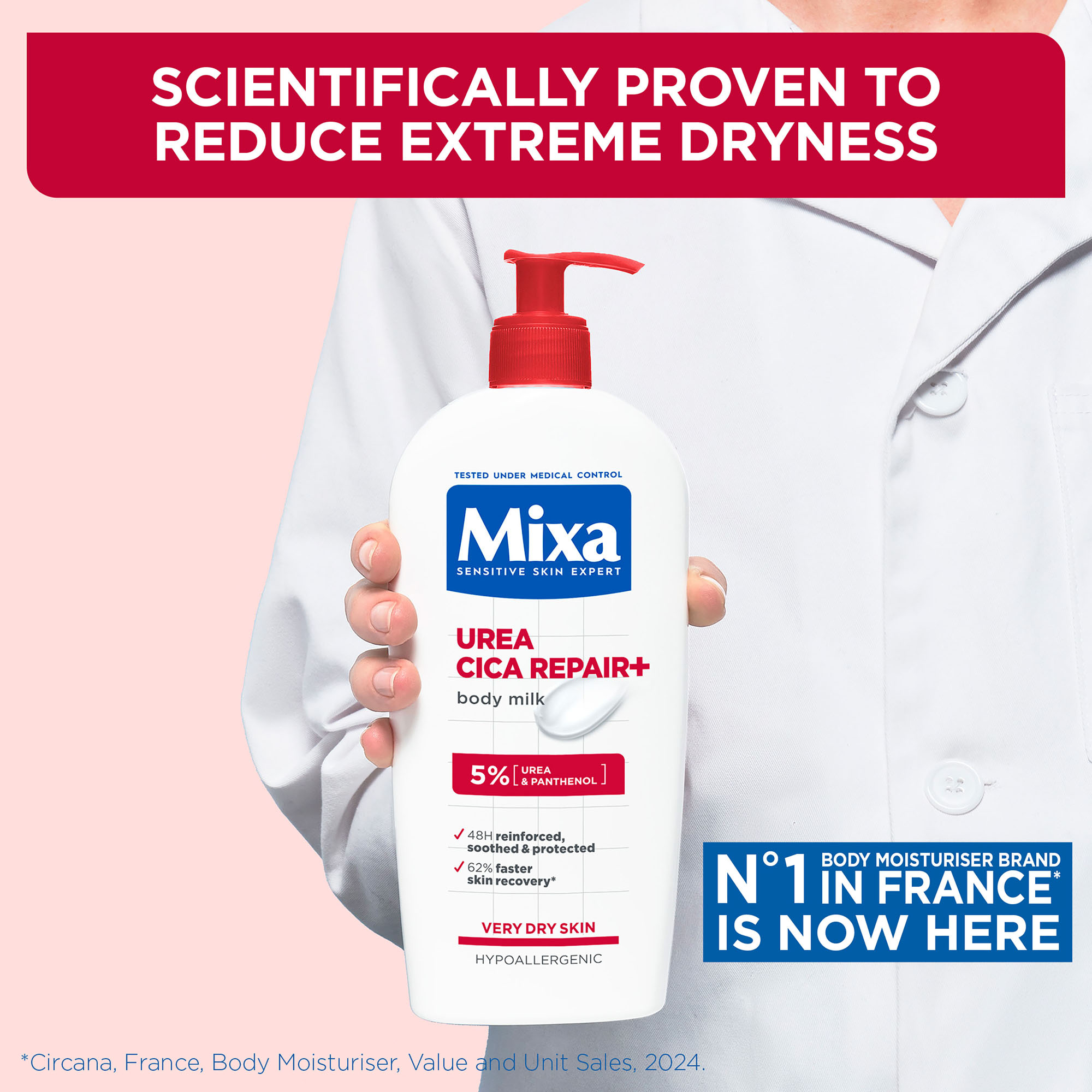 Mixa Cica Urea 5% Lotion 250ml - Image 4