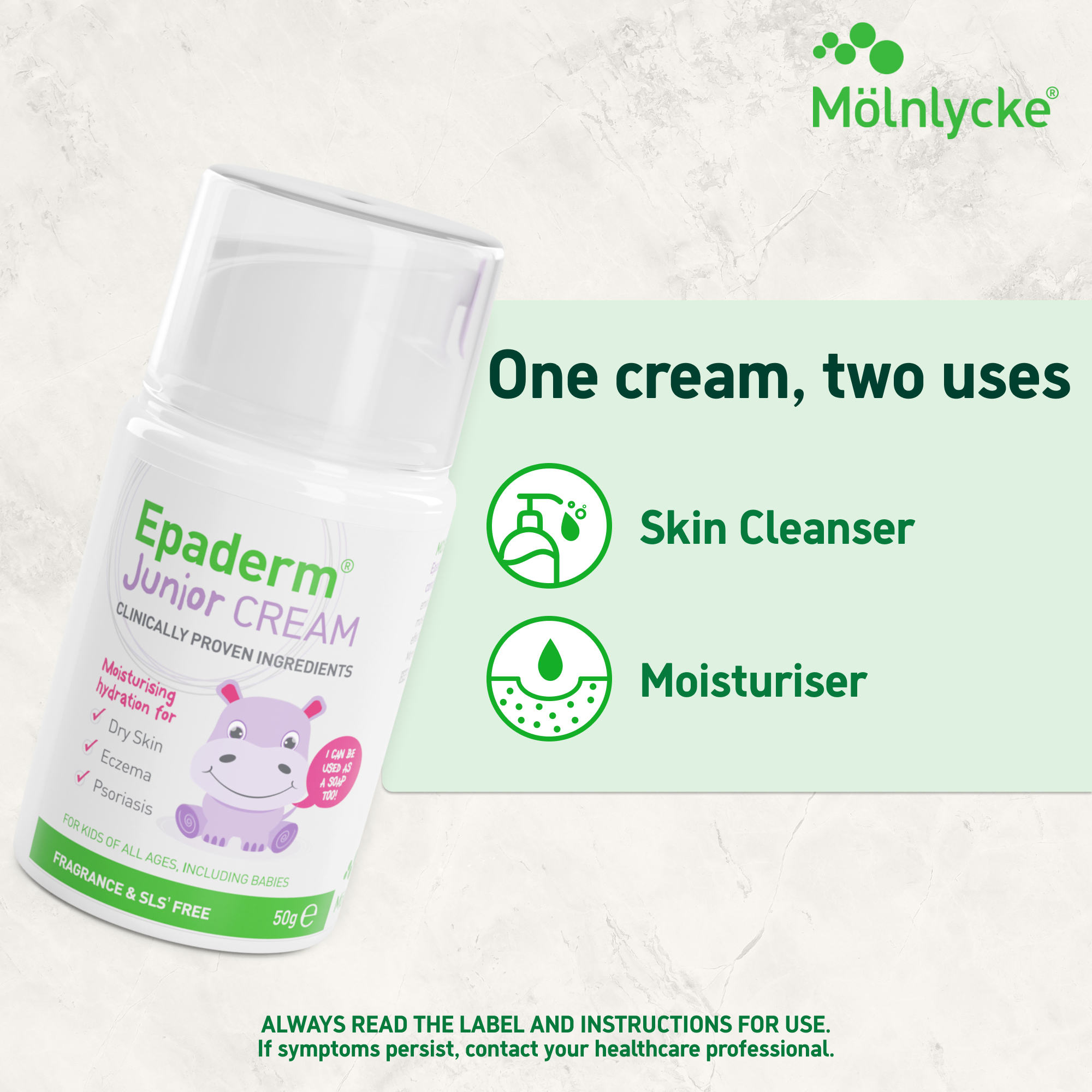 Epaderm Junior Cream 50g - Image 4