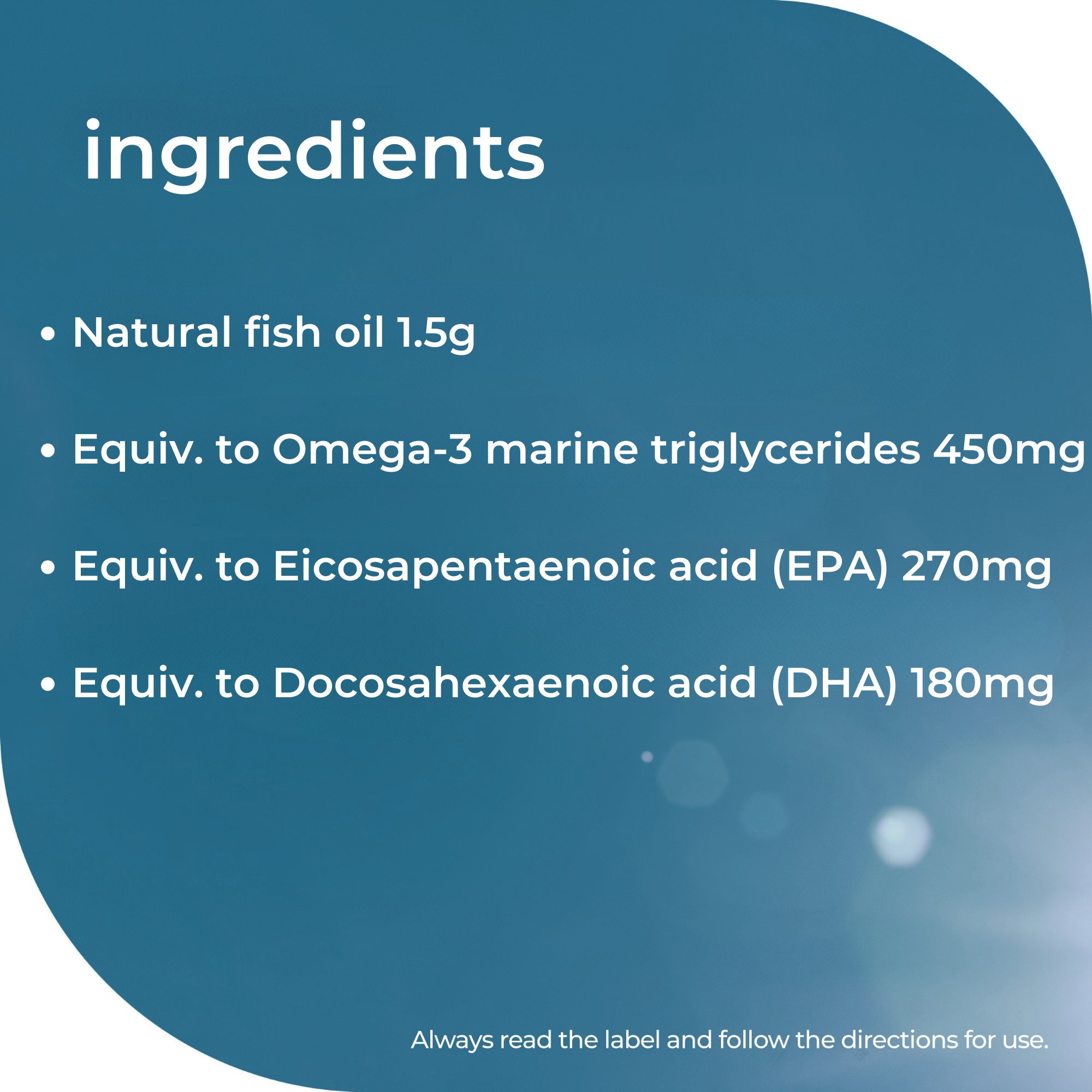 Nature's Way Wild Caught Fish Oil 1500mg - 120 capsules - Image 6
