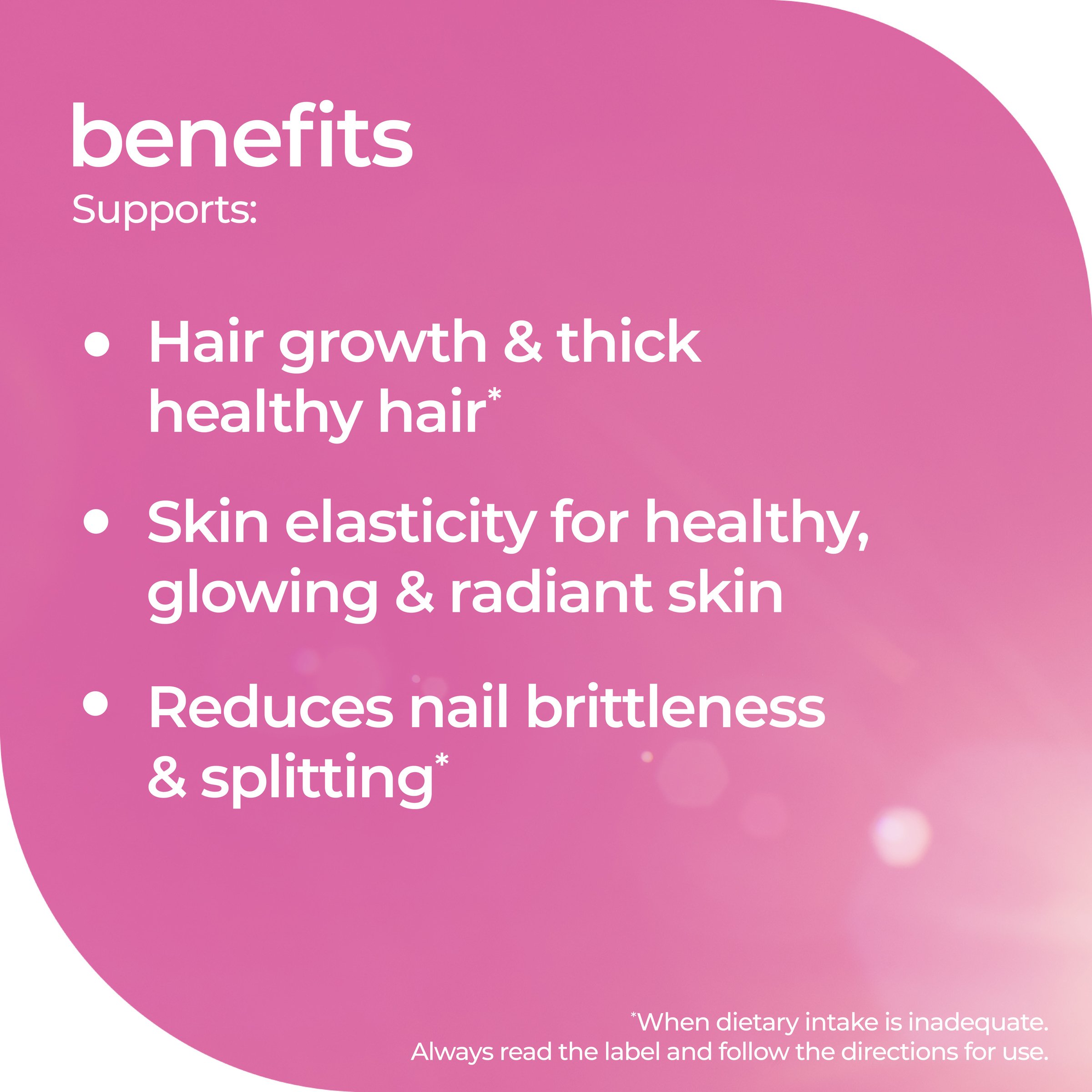 Nature's Way High Strength Adult Vita Gummies Hair Skin Nails 60 pastilles - Image 5