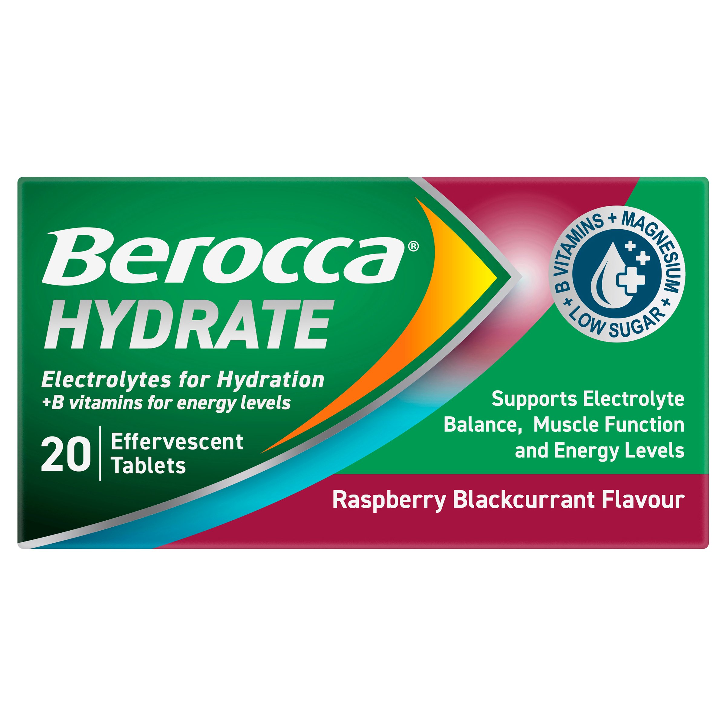 Berocca Hydrate Blackcurrant 20 tablet - Image 4