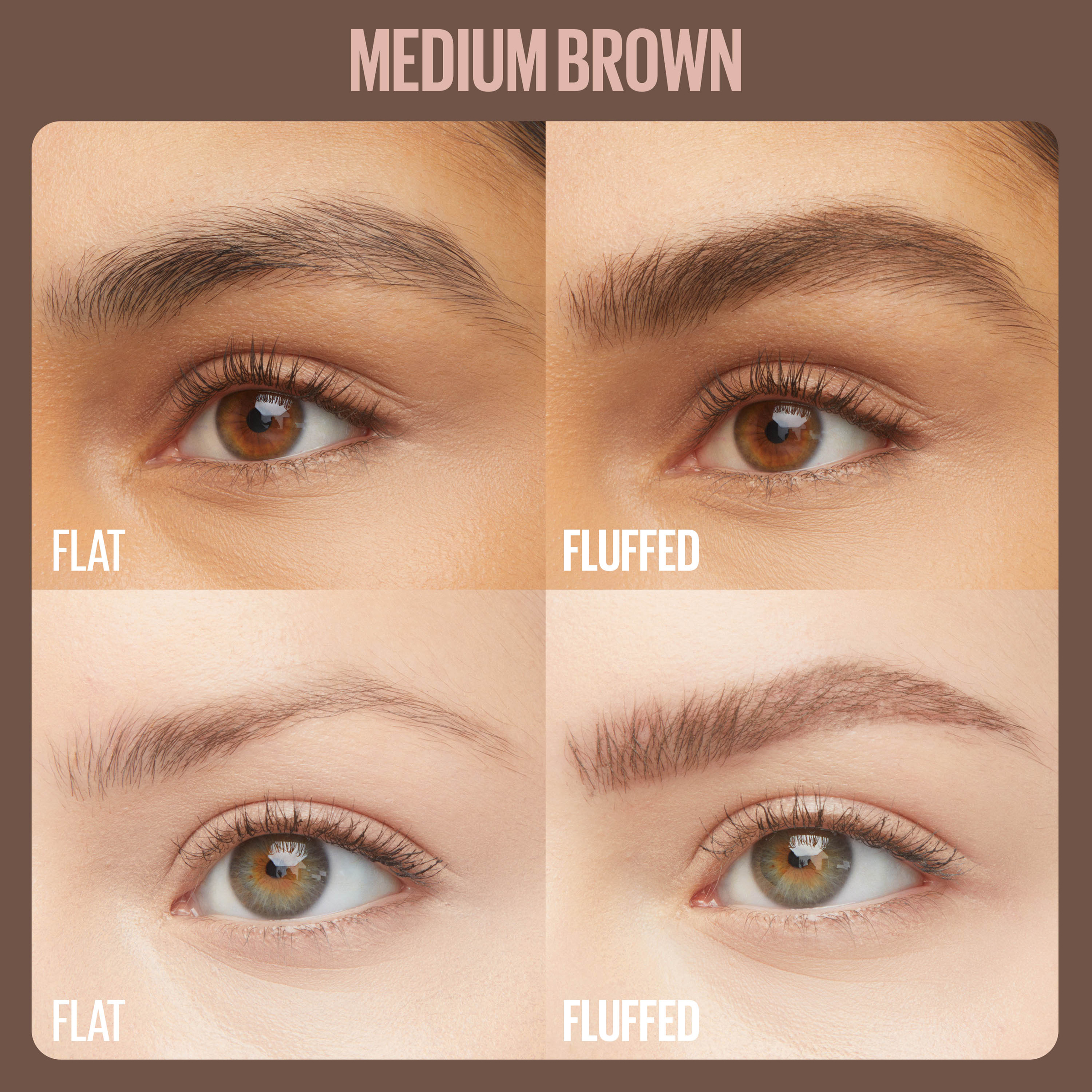 Maybelline Superfluff Brow Mousse 257 Medium Brown 1 each - Image 4