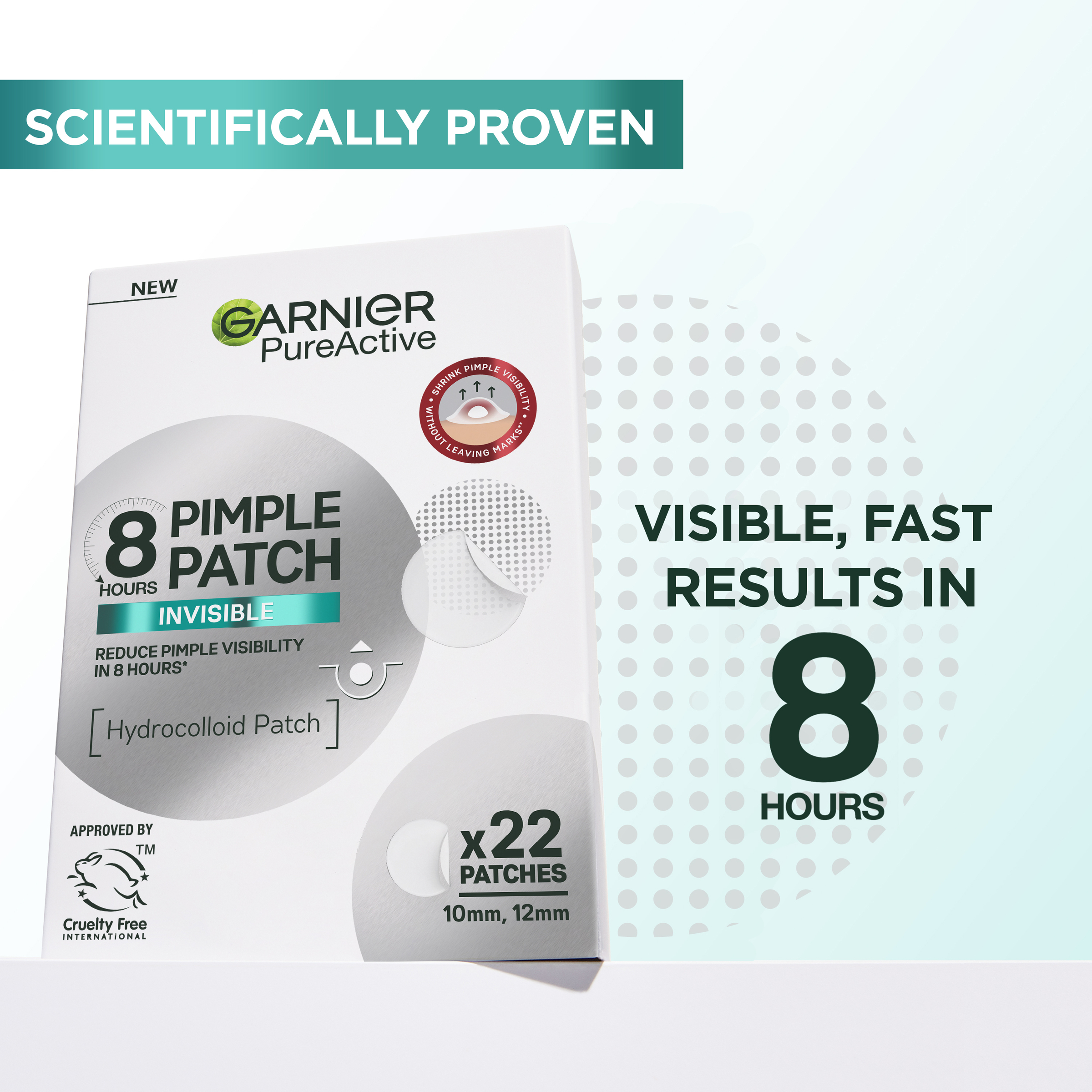 Garnier Pure Active Pimple Patch 22 Pack - 1 unit - Image 2