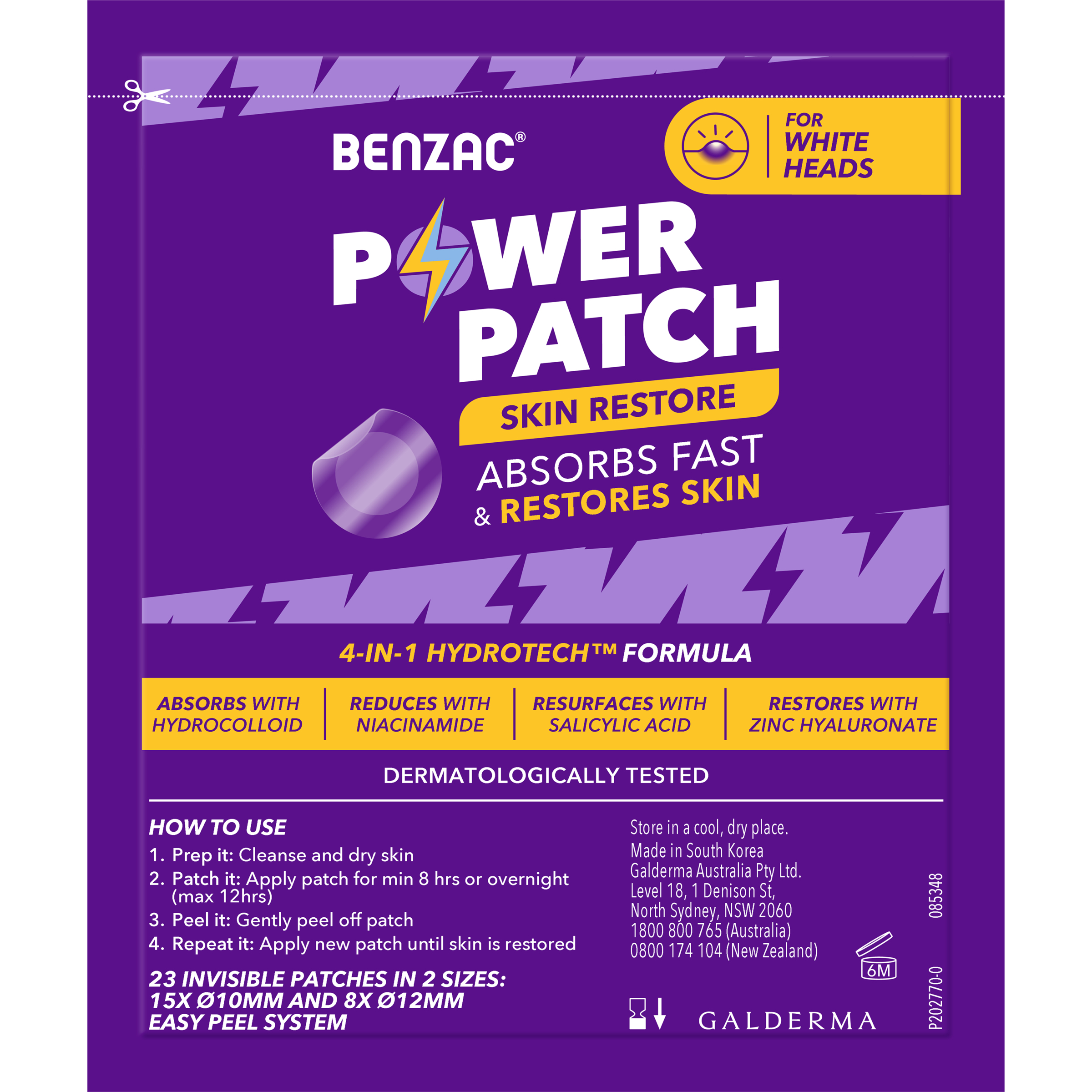 Benzac Power Patches Skin Restore 23 - 1 unit - Image 8