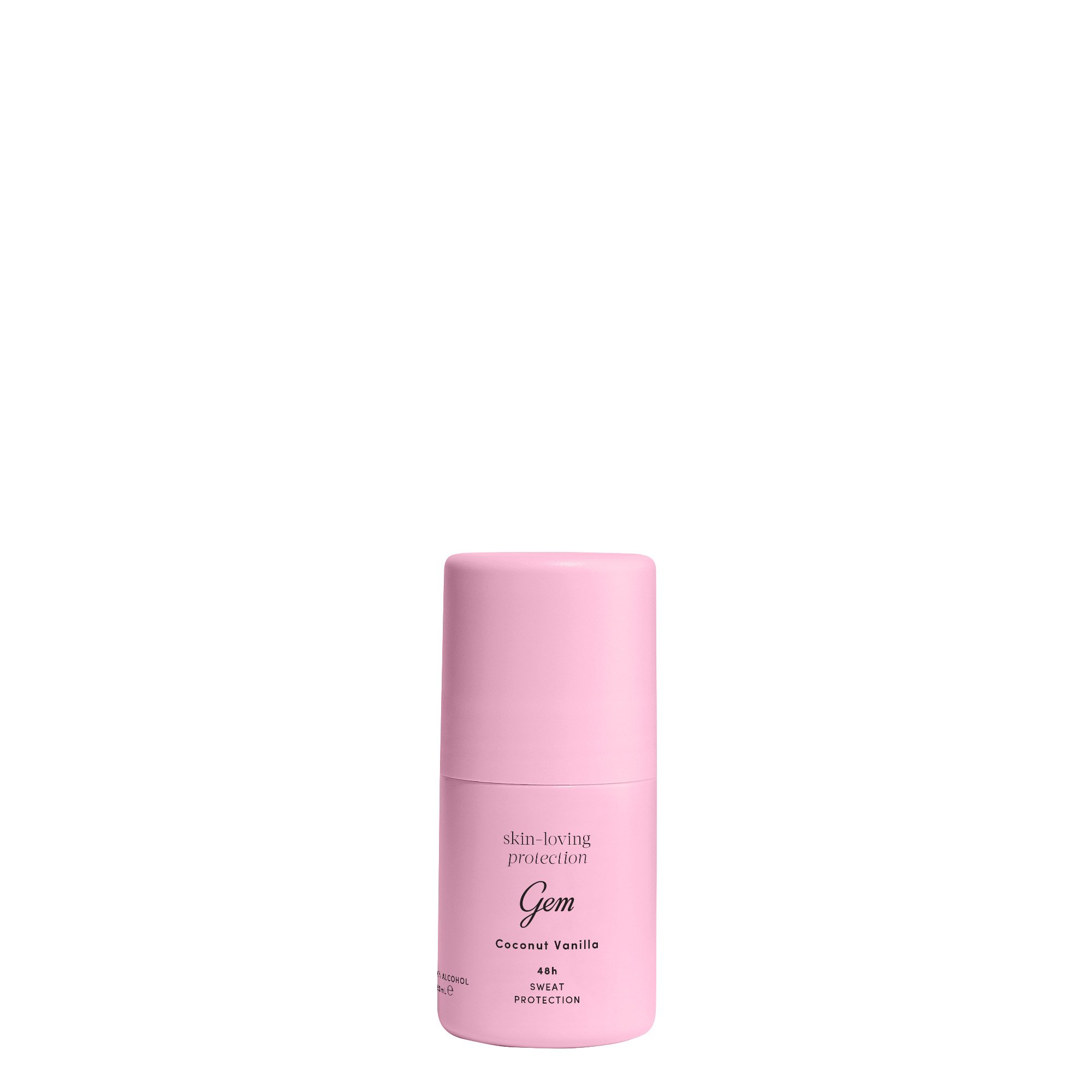 Gem Skin-Loving Roll On Deodorant Coconut Vanilla 50ml - Image 1
