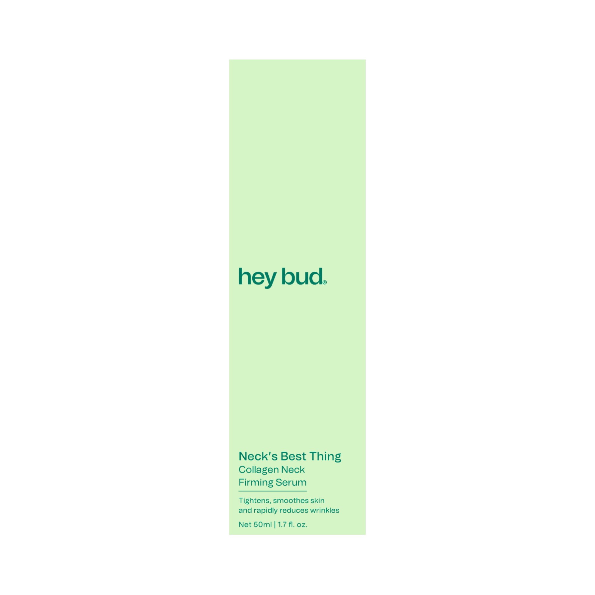 Hey Bud Collagen + Hemp Neck Firming Serum 50ml - Image 1