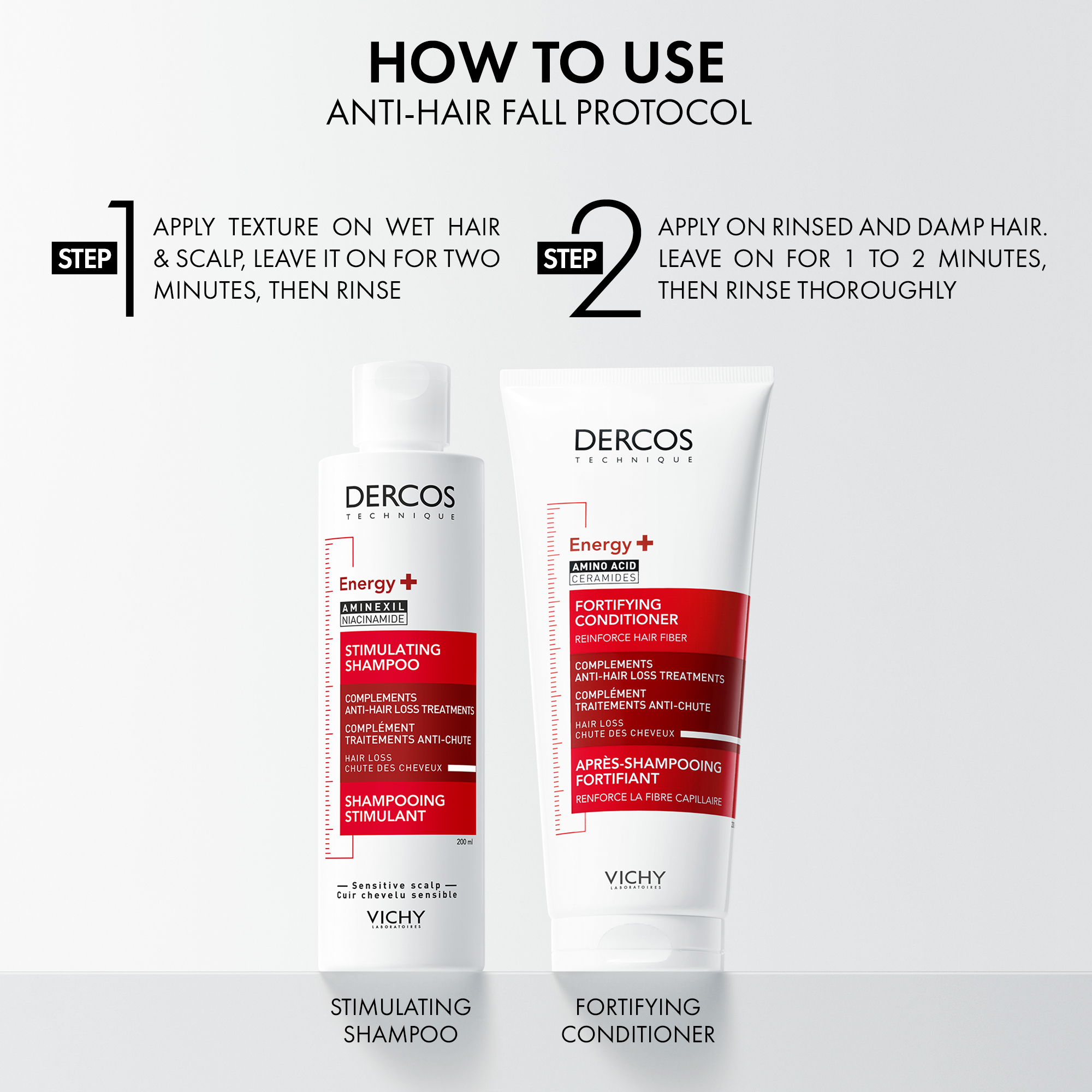 Dercos Energising Conditioner200ml - Image 2