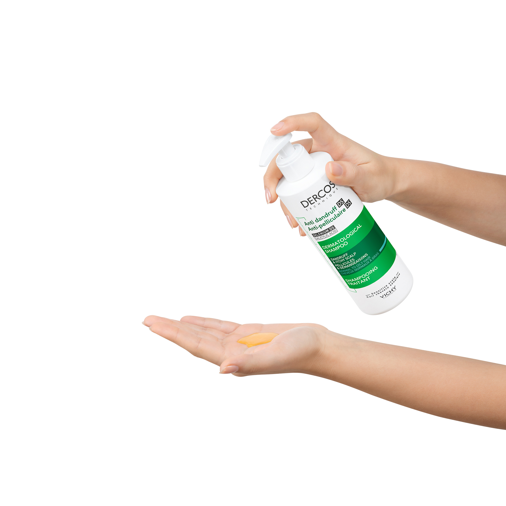 Dercos Anti-Dandruff Dandruff Shampoo - Normal To Oily Hair 390ml - Image 3