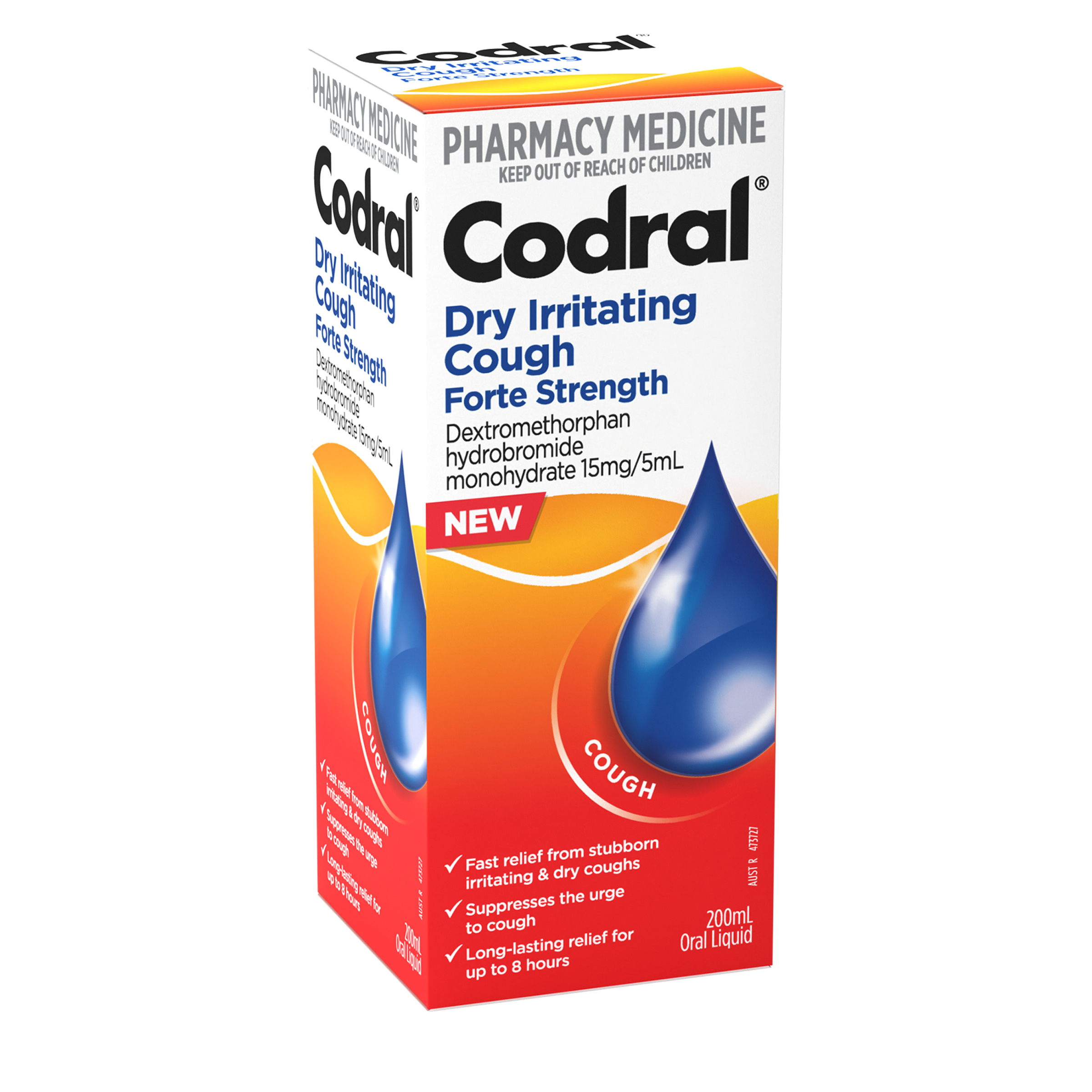 Codral Dry Irritating Cough Forte Strength 200ml - Image 6